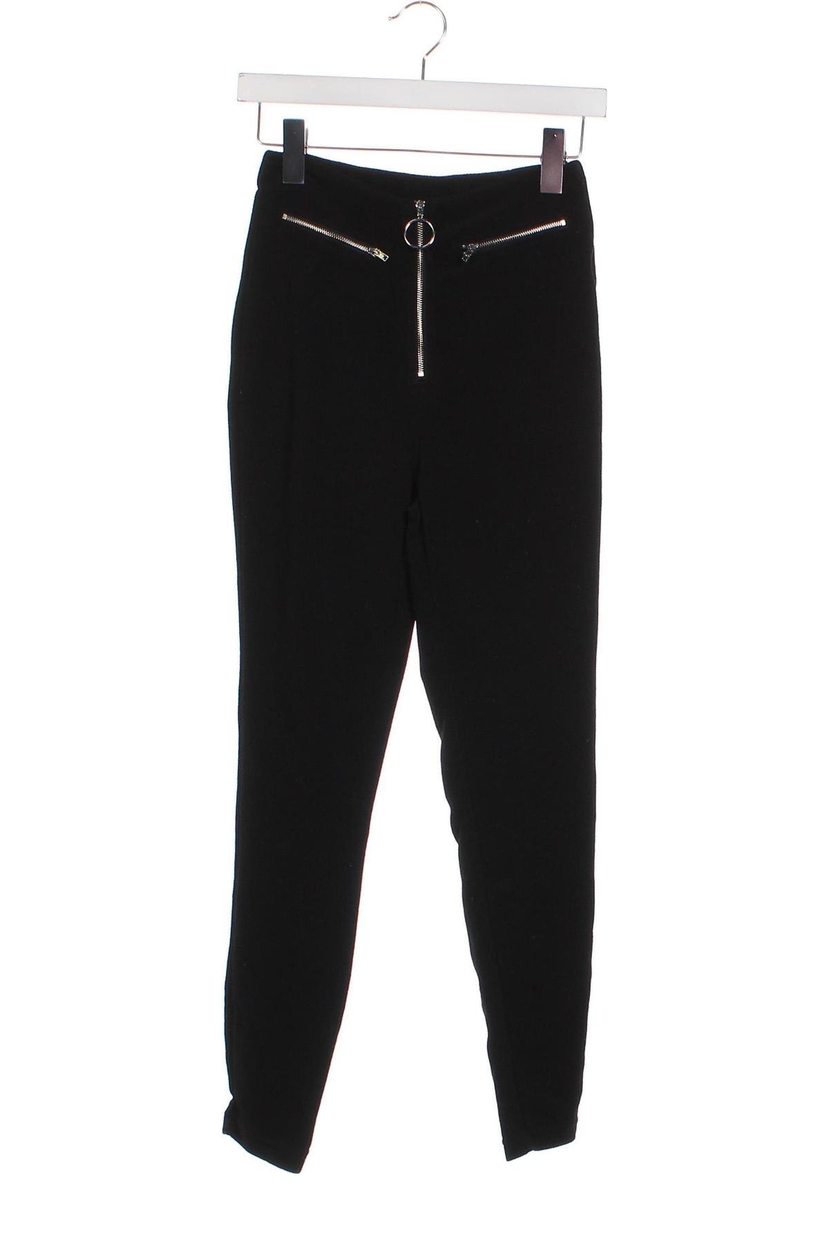 Дамски панталон SHEIN, Размер XS, Цвят Черен, Цена 10,44 лв.