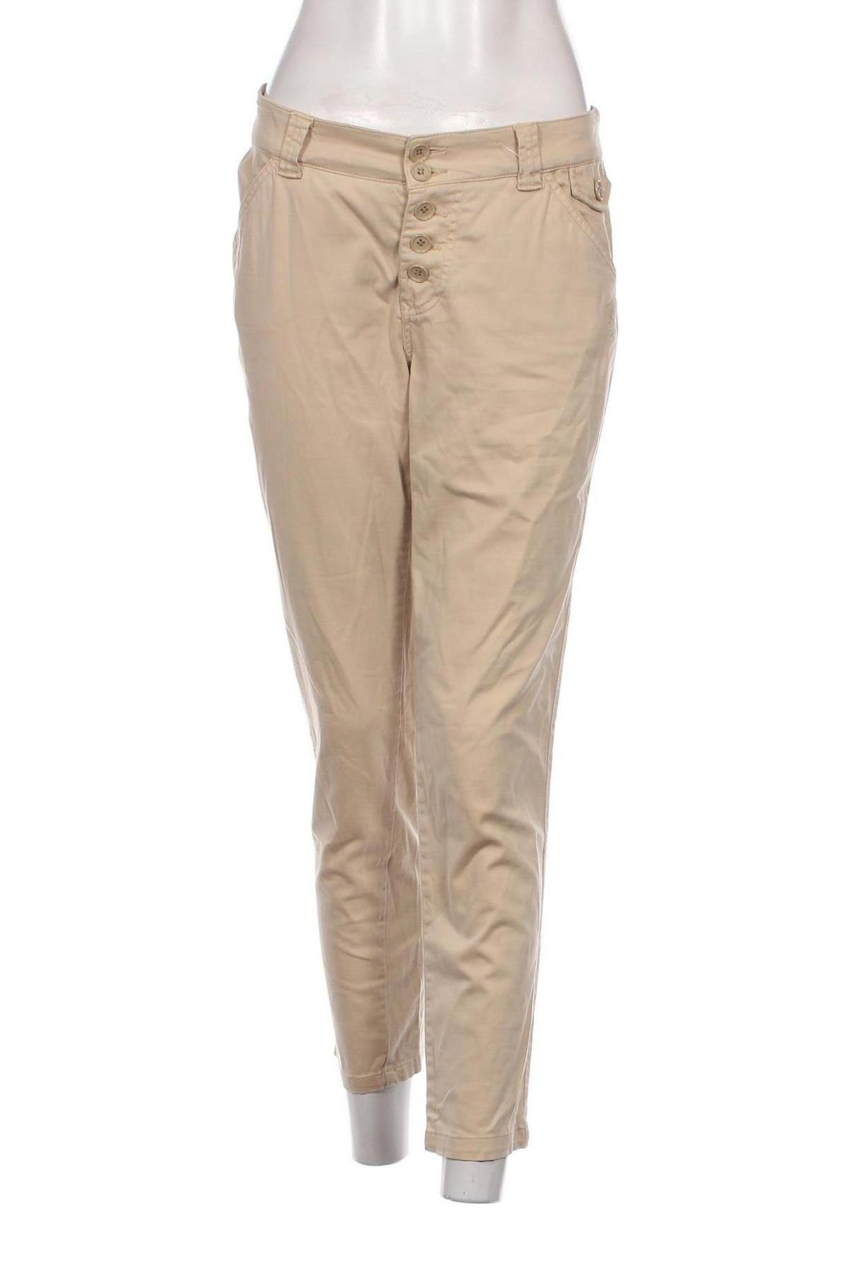 Pantaloni de femei Sem Per Lei, Mărime M, Culoare Bej, Preț 122,19 Lei