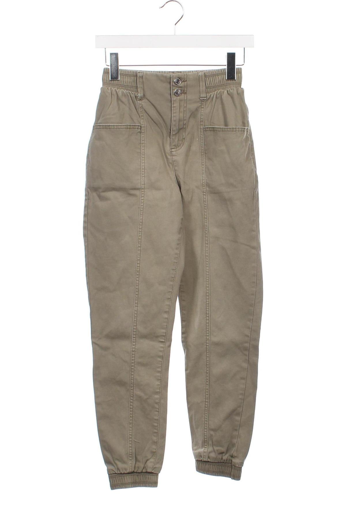Pantaloni de femei Sinsay, Mărime XS, Culoare Verde, Preț 42,18 Lei
