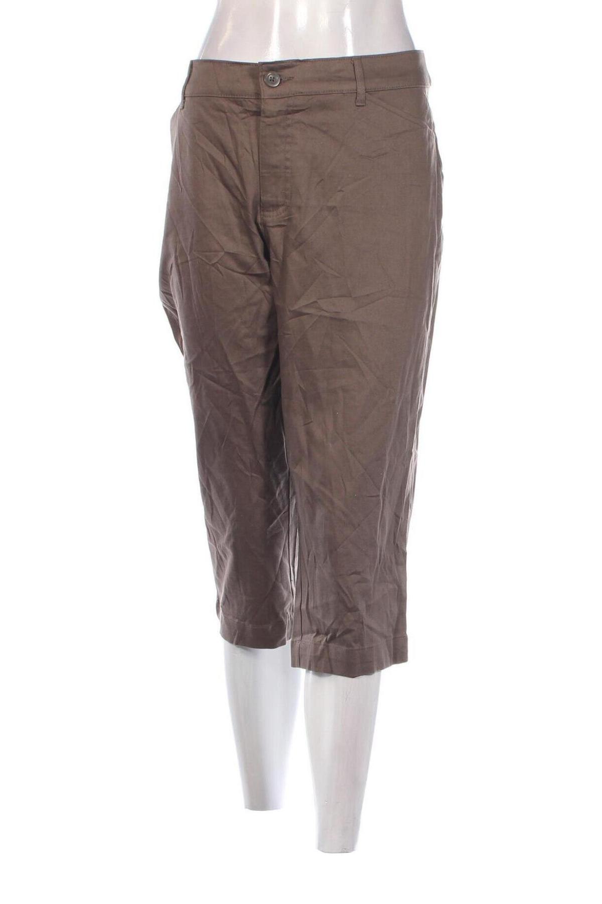 Дамски панталон St. John's Bay, Размер XL, Цвят Кафяв, Цена 14,50 лв.