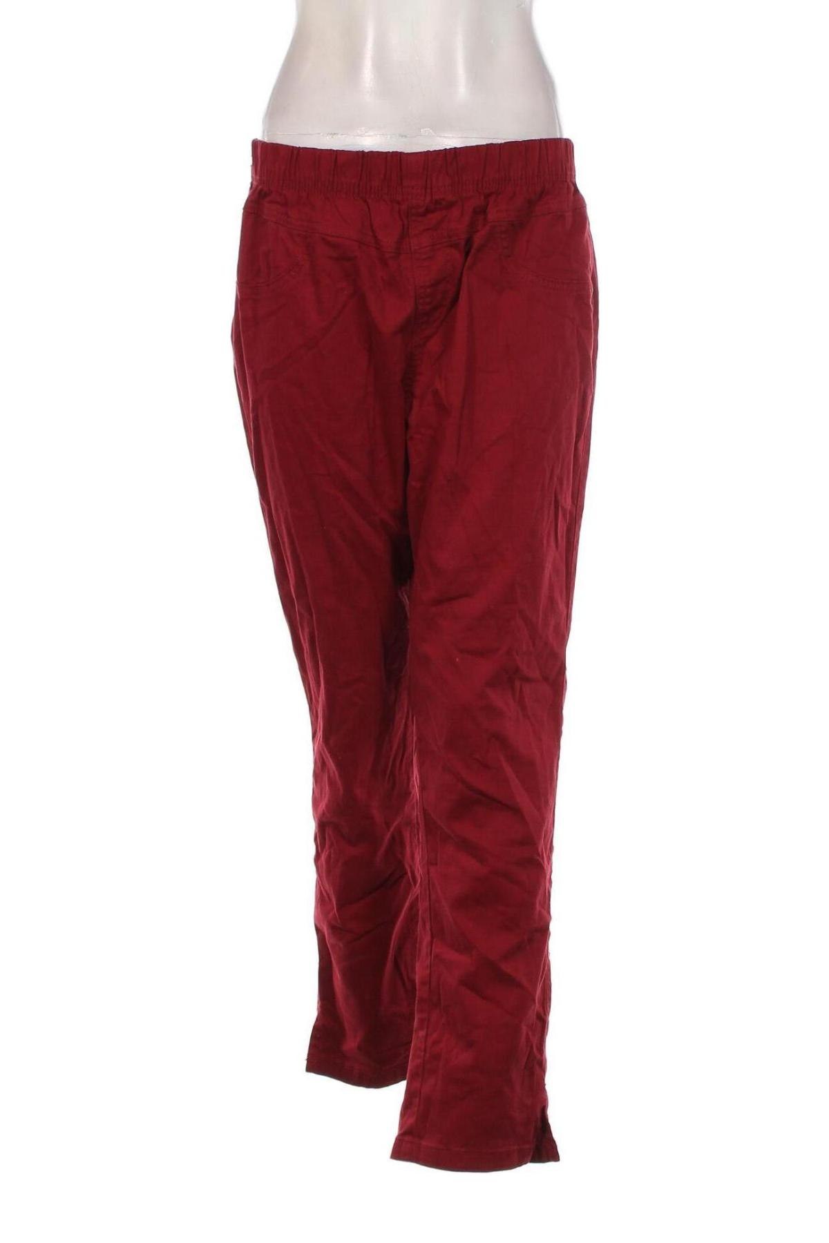Дамски панталон Sure, Размер L, Цвят Червен, Цена 13,05 лв.