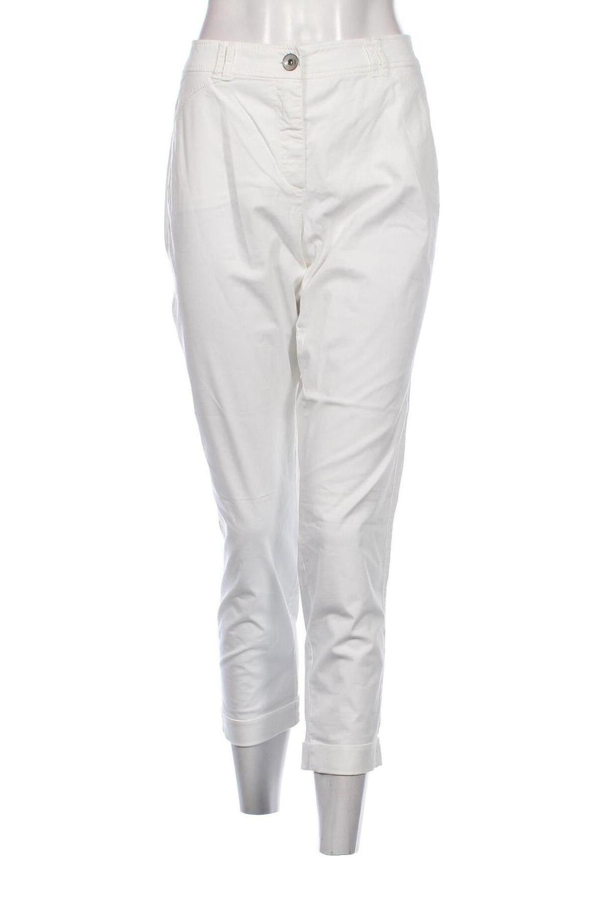 Γυναικείο παντελόνι Taifun, Μέγεθος L, Χρώμα Λευκό, Τιμή 25,24 €
