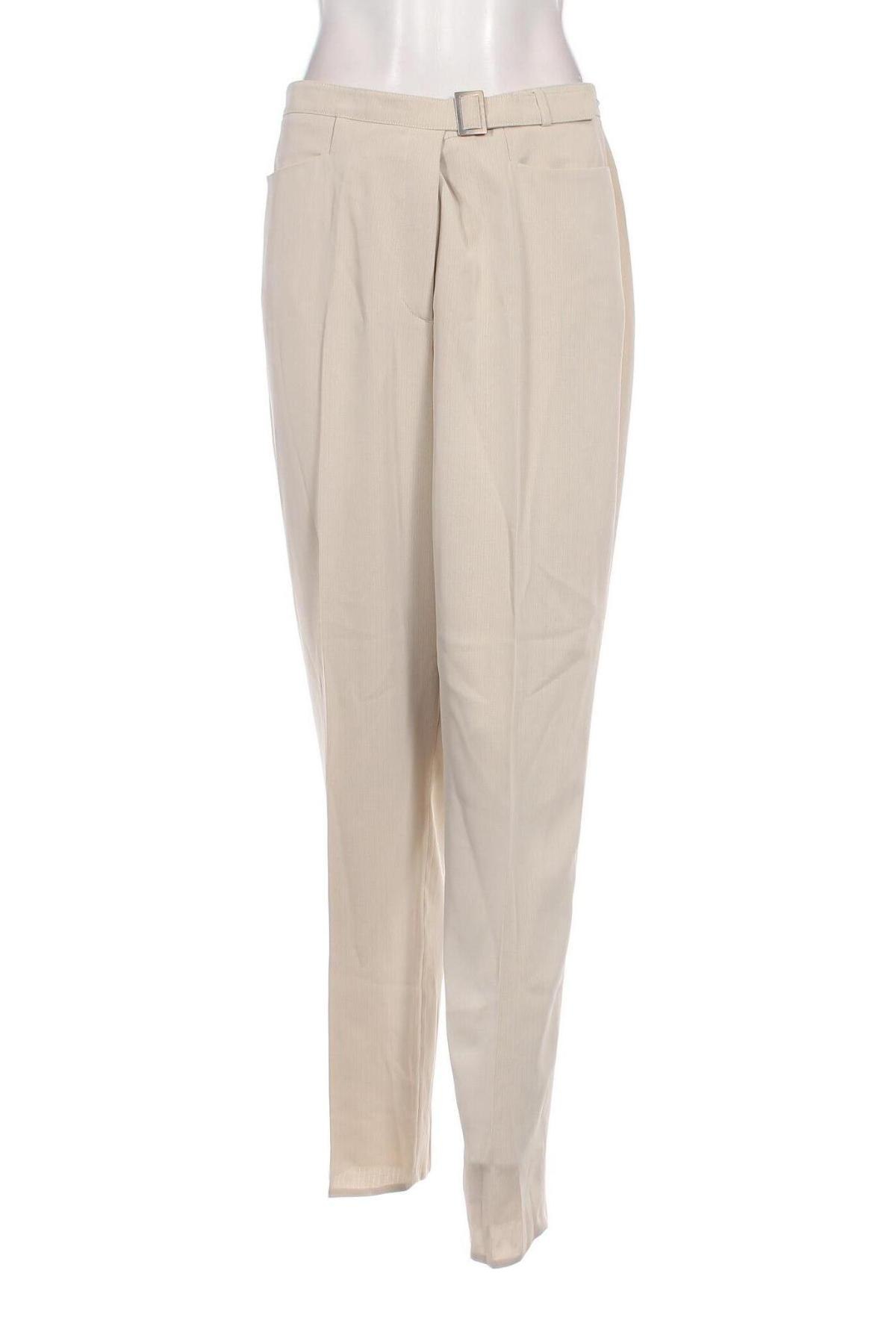 Pantaloni de femei Taifun, Mărime L, Culoare Ecru, Preț 104,08 Lei