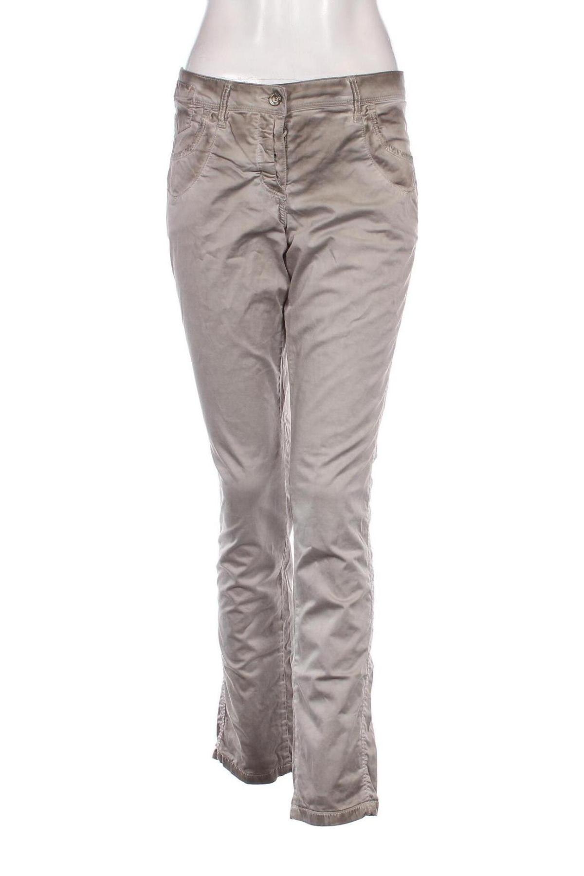 Дамски панталон Tom Tailor, Размер M, Цвят Сив, Цена 26,69 лв.