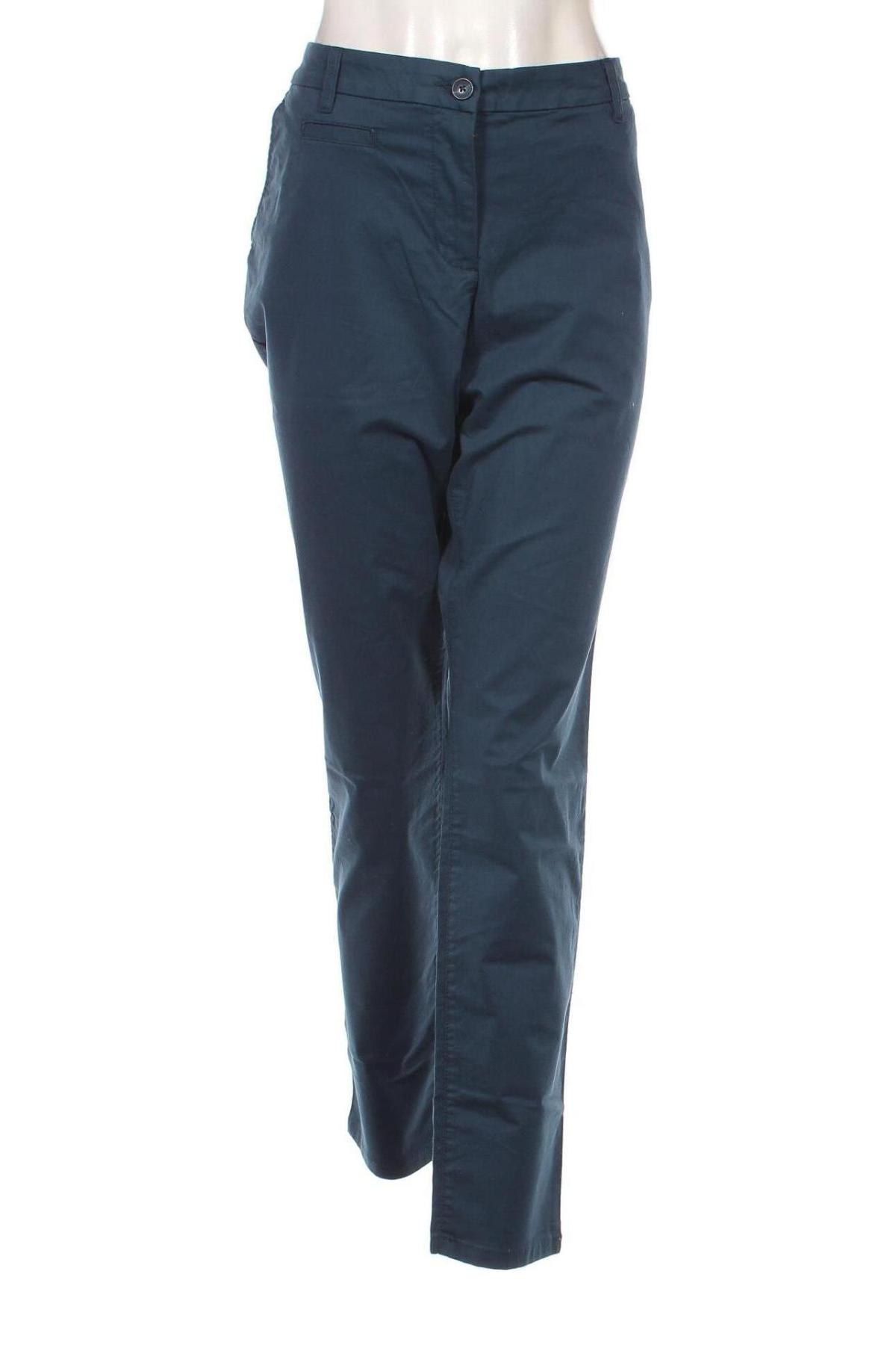 Pantaloni de femei Tom Tailor, Mărime L, Culoare Albastru, Preț 305,92 Lei