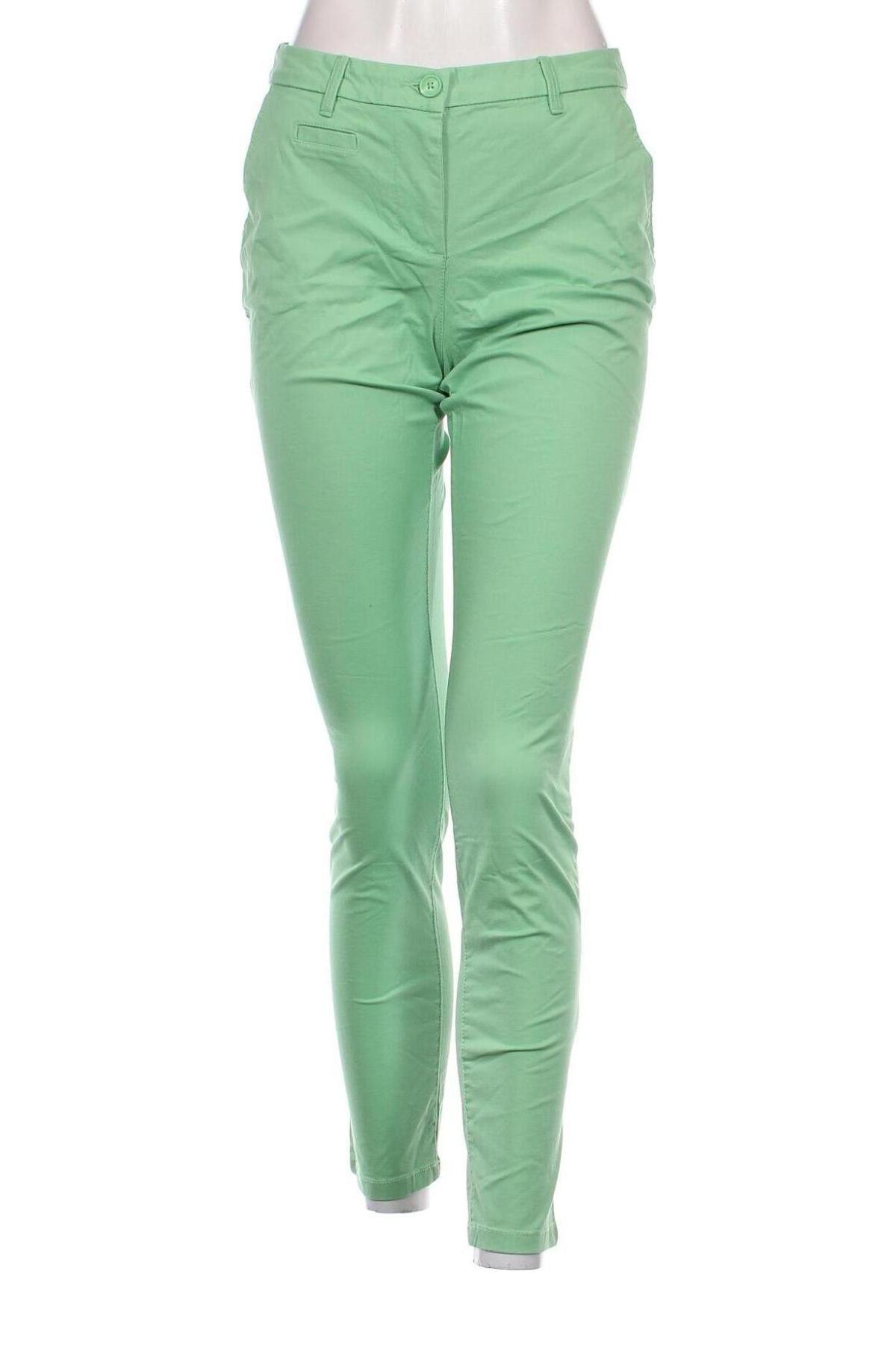 Γυναικείο παντελόνι Tom Tailor, Μέγεθος S, Χρώμα Πράσινο, Τιμή 11,41 €