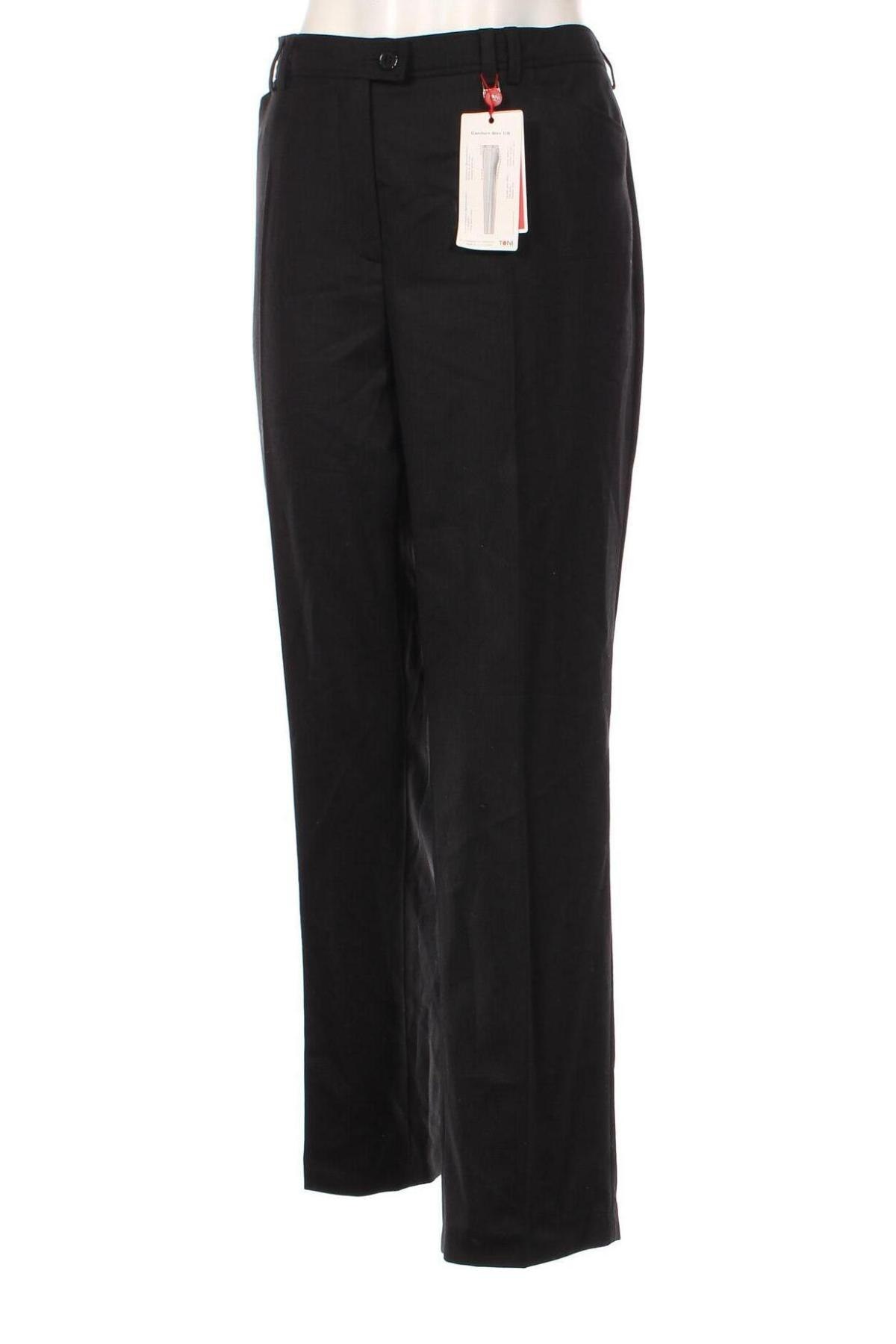 Pantaloni de femei Toni, Mărime XL, Culoare Negru, Preț 168,26 Lei