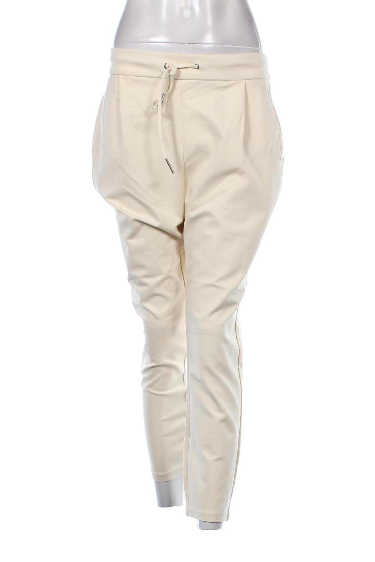 Γυναικείο παντελόνι Vero Moda, Μέγεθος L, Χρώμα Εκρού, Τιμή 12,46 €