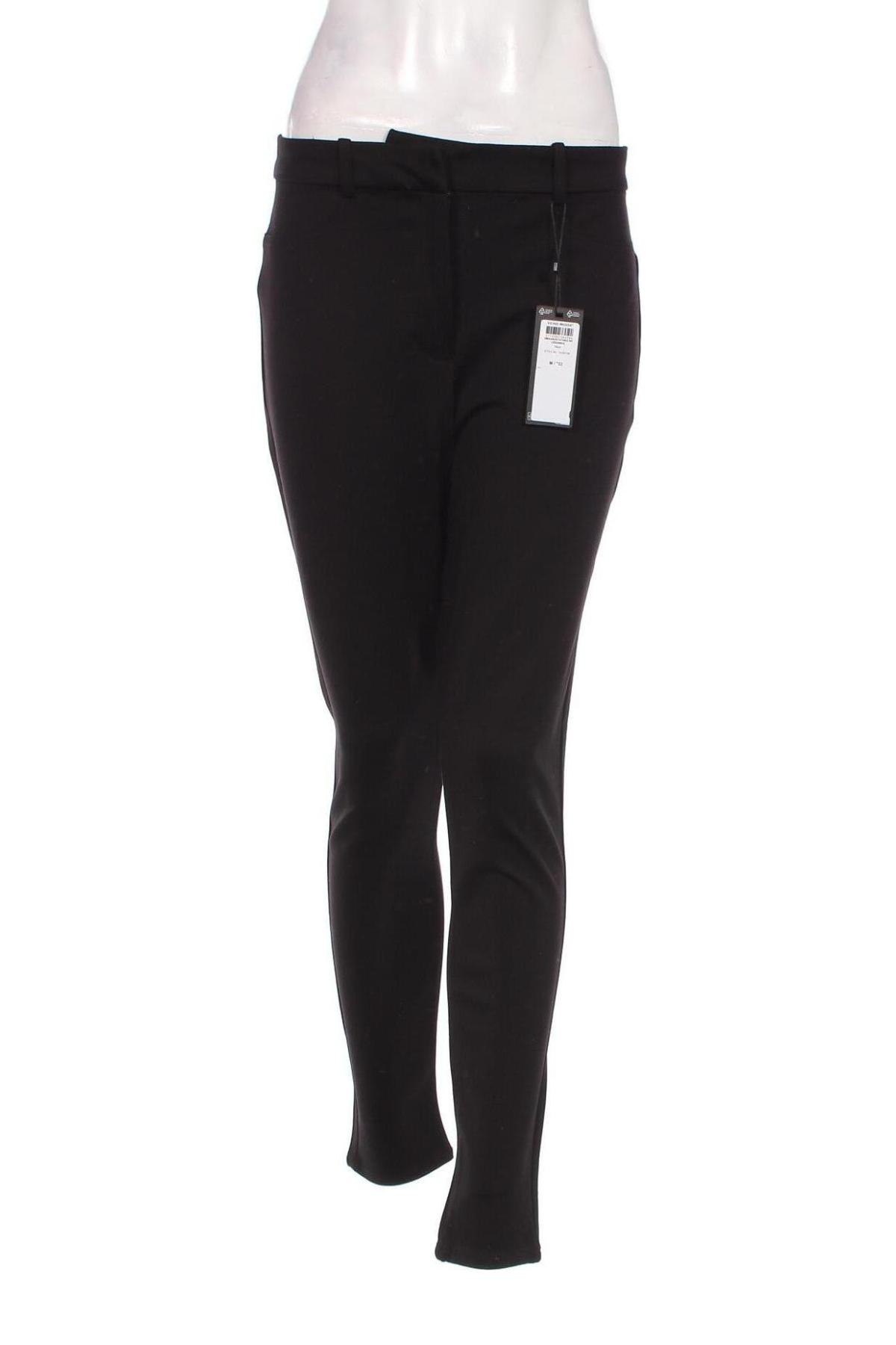 Дамски панталон Vero Moda, Размер M, Цвят Черен, Цена 31,00 лв.