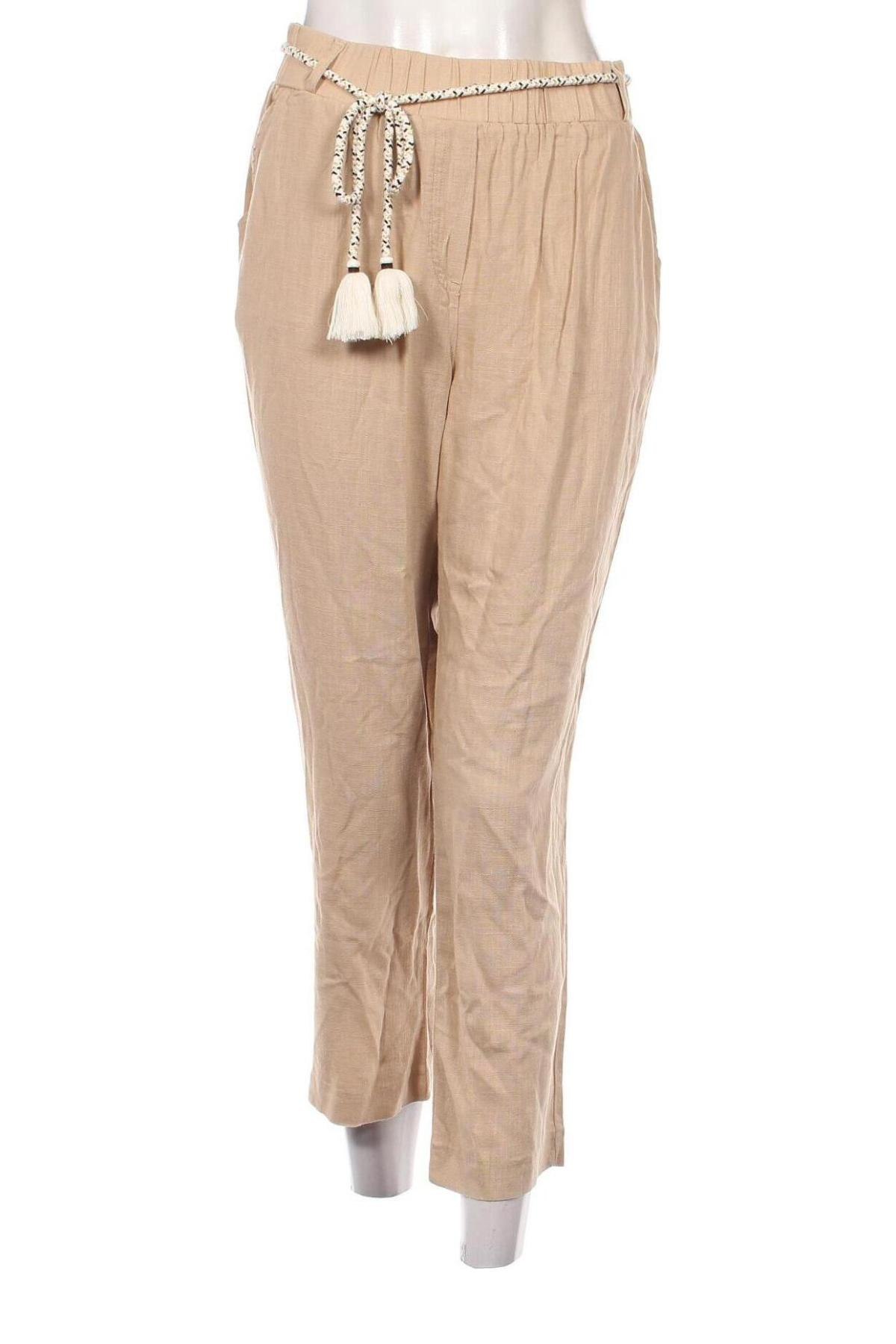 Γυναικείο παντελόνι Vero Moda, Μέγεθος S, Χρώμα  Μπέζ, Τιμή 12,78 €