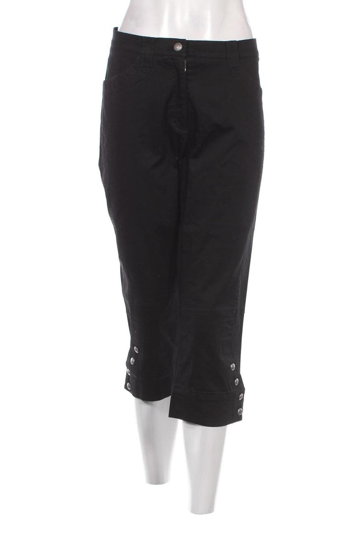 Дамски панталон X & more by BRAX, Размер M, Цвят Черен, Цена 18,77 лв.
