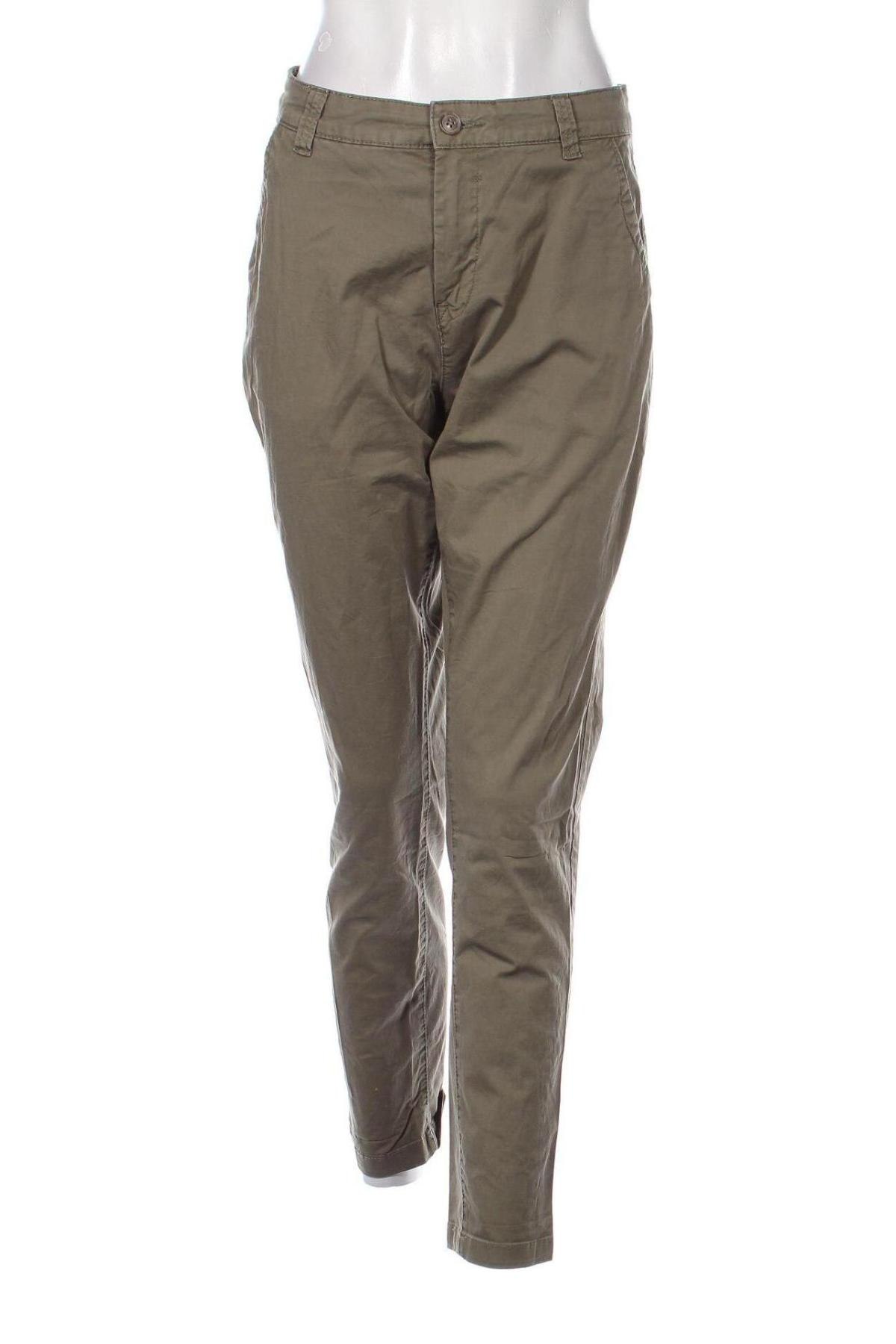 Pantaloni de femei Yessica, Mărime M, Culoare Verde, Preț 31,48 Lei