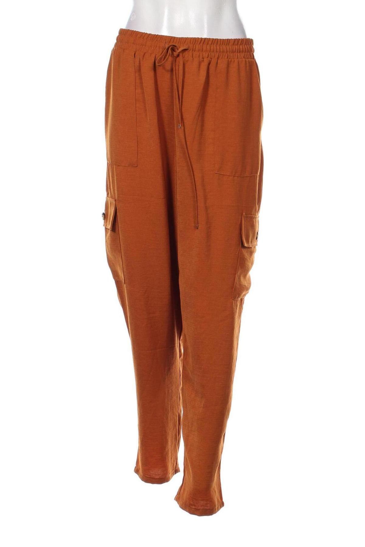 Дамски панталон Yessica, Размер XL, Цвят Оранжев, Цена 29,00 лв.