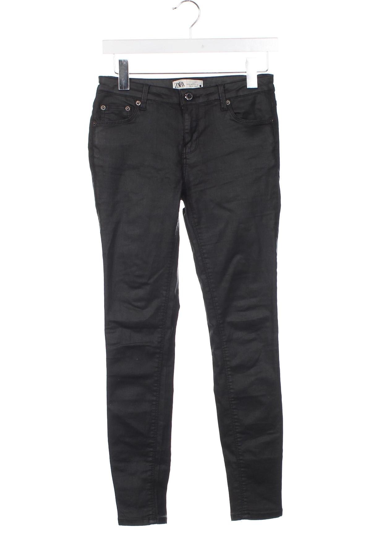 Dámské kalhoty  Zara, Velikost XS, Barva Černá, Cena  205,00 Kč