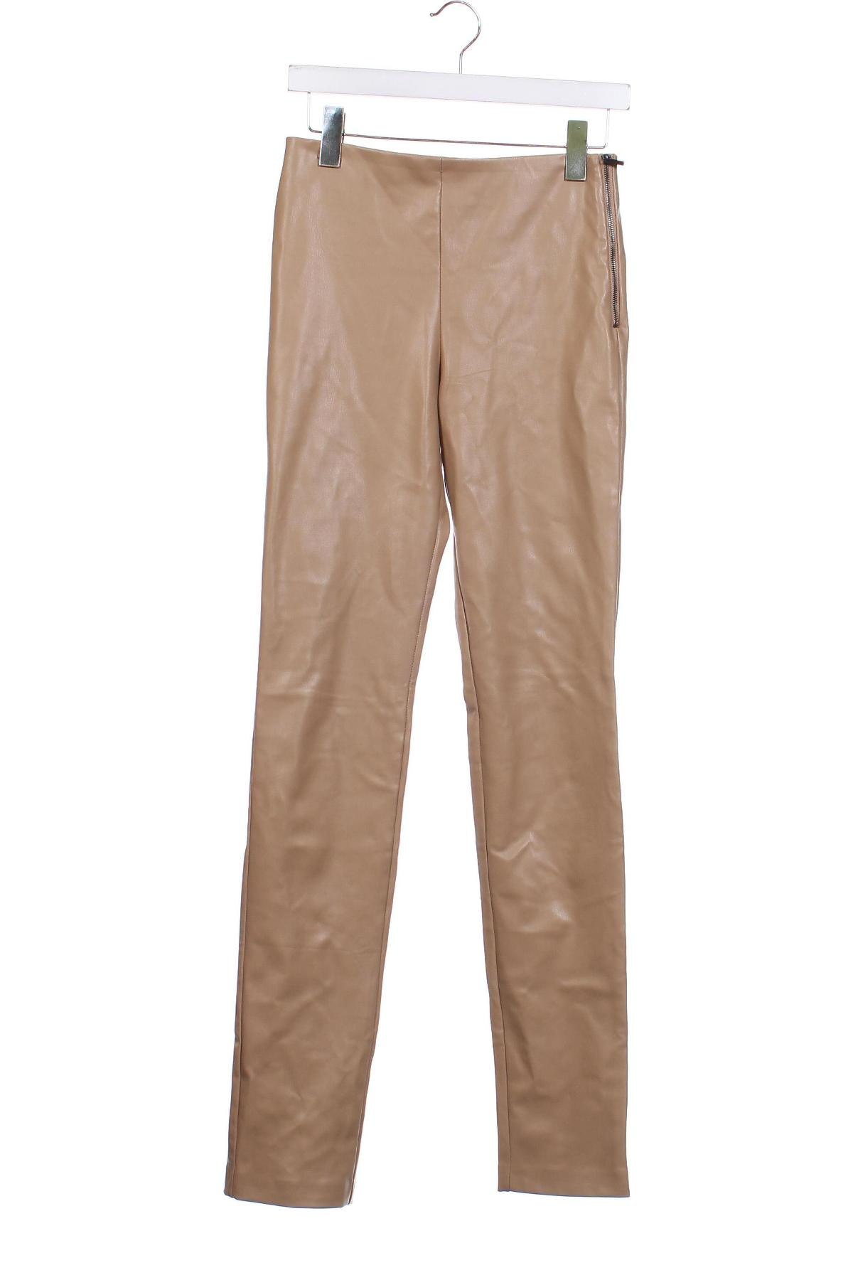 Pantaloni de femei Zara, Mărime S, Culoare Bej, Preț 39,33 Lei