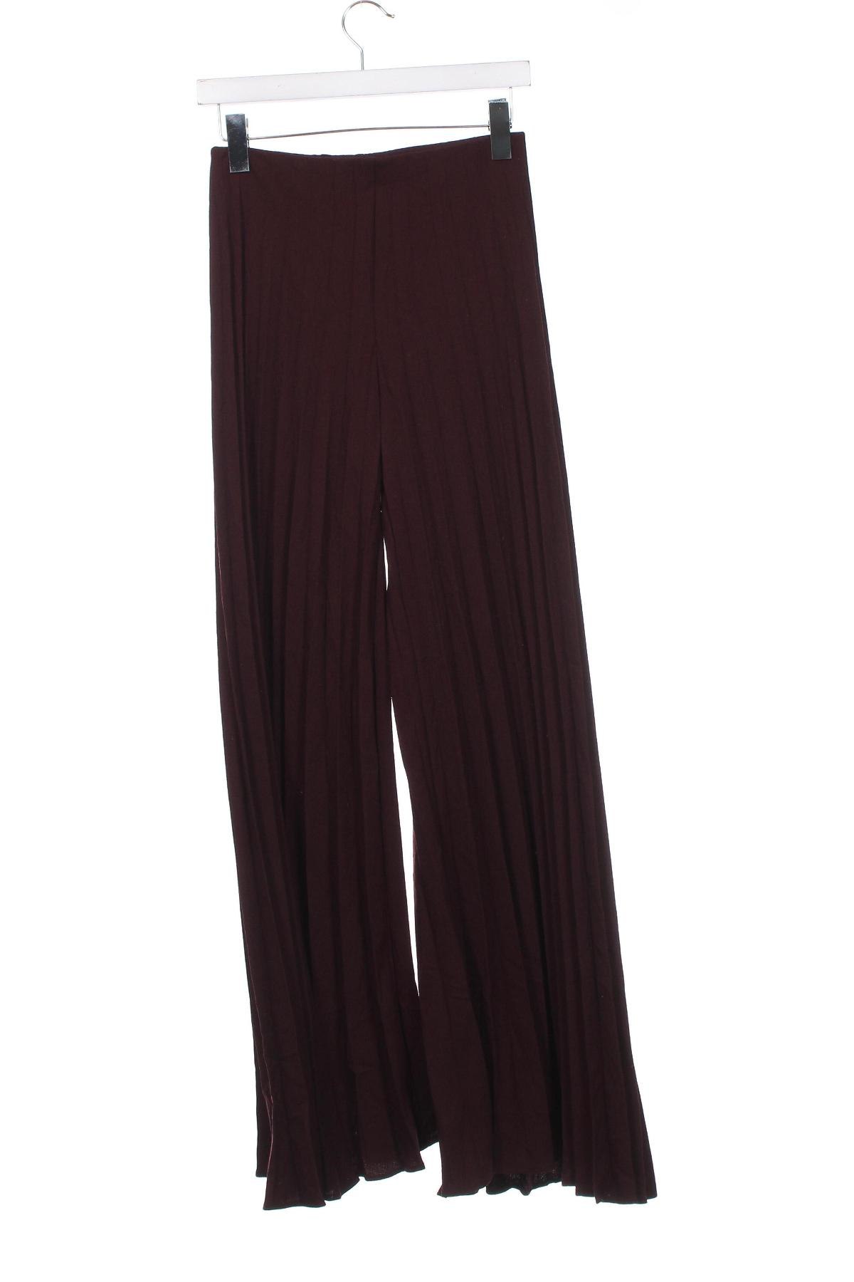Γυναικείο παντελόνι Zara, Μέγεθος XS, Χρώμα Κόκκινο, Τιμή 13,81 €