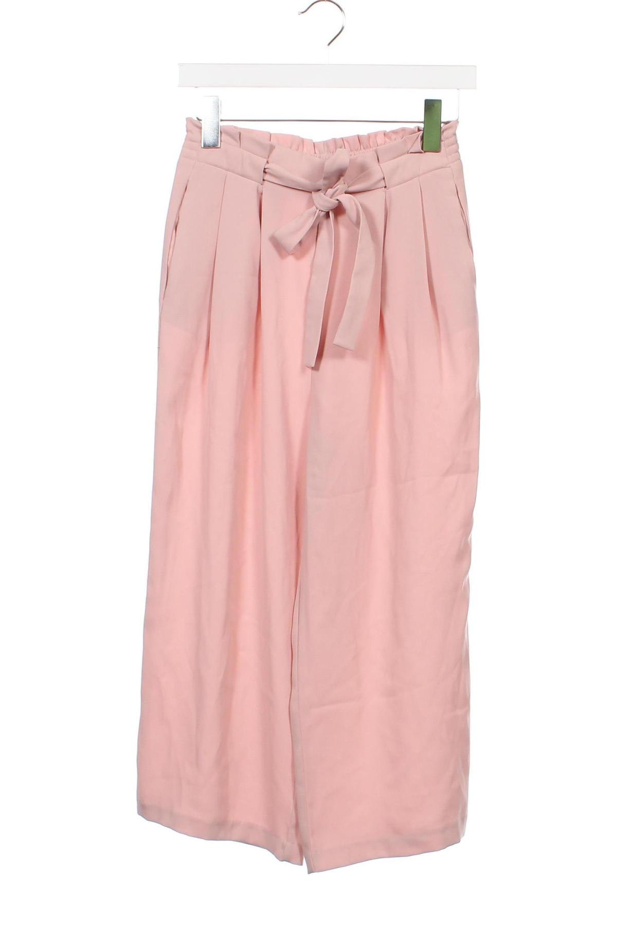Pantaloni de femei Zara, Mărime XS, Culoare Roz, Preț 39,26 Lei