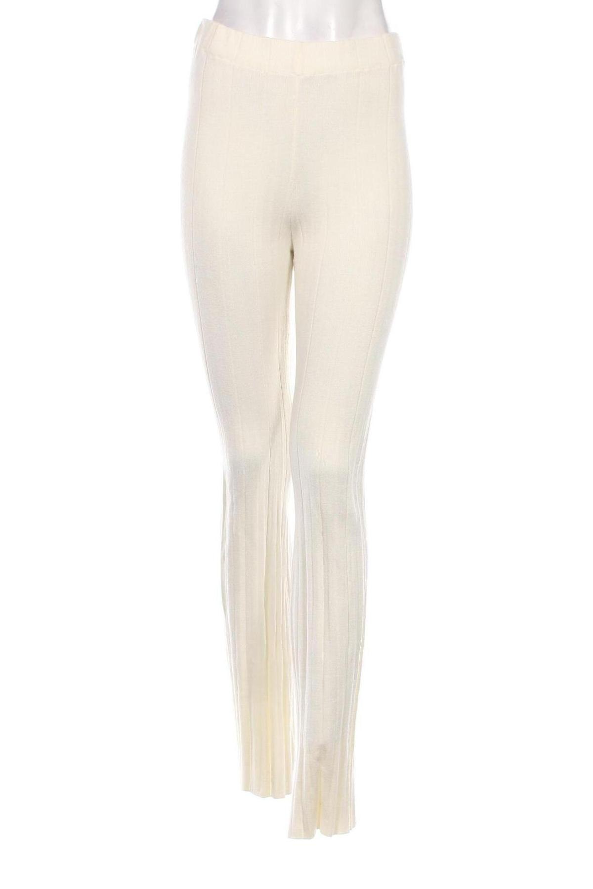 Γυναικείο παντελόνι Zara, Μέγεθος M, Χρώμα Εκρού, Τιμή 8,30 €