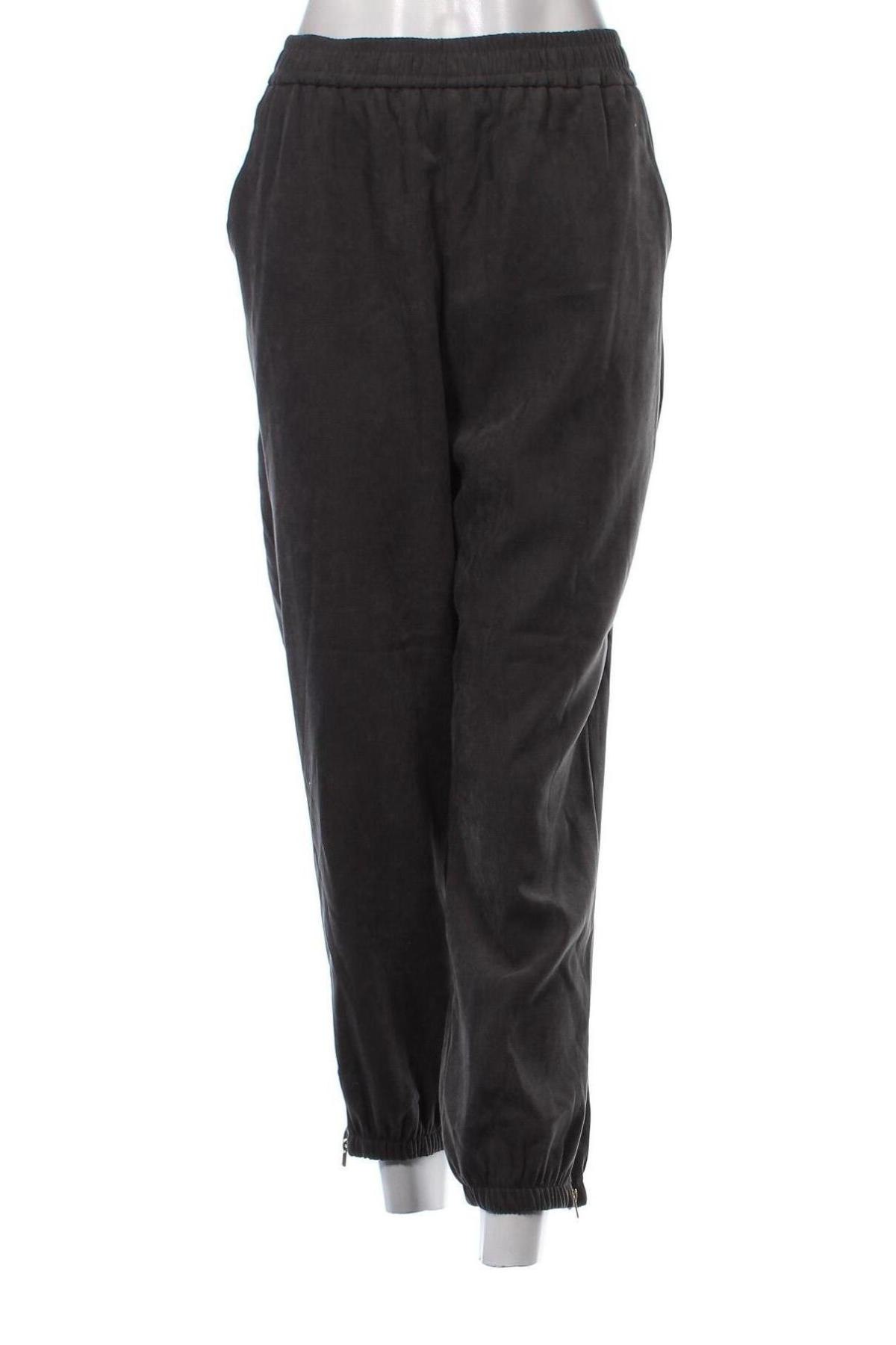 Pantaloni de femei Zara, Mărime L, Culoare Gri, Preț 44,41 Lei