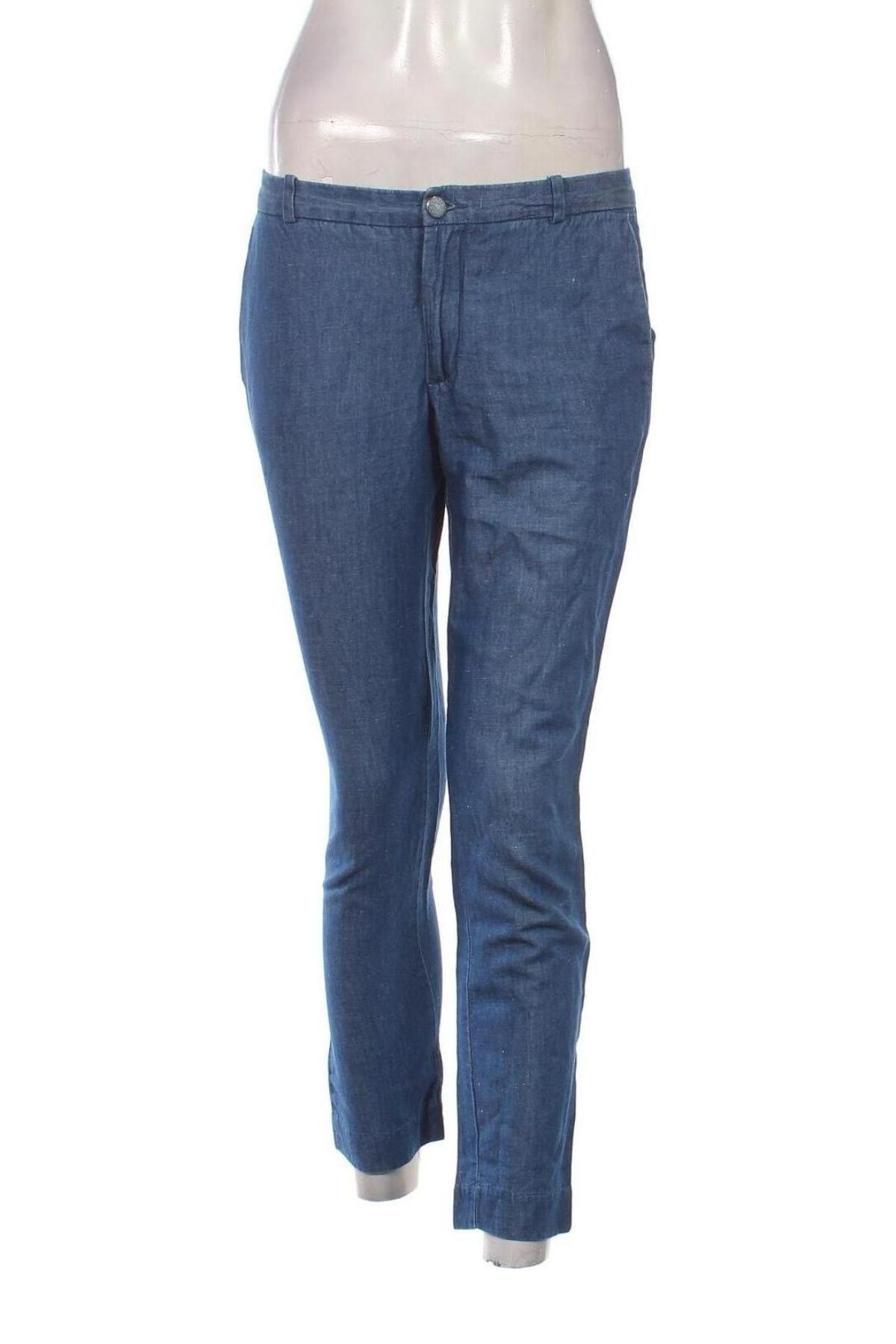 Pantaloni de femei Zara, Mărime S, Culoare Albastru, Preț 31,05 Lei