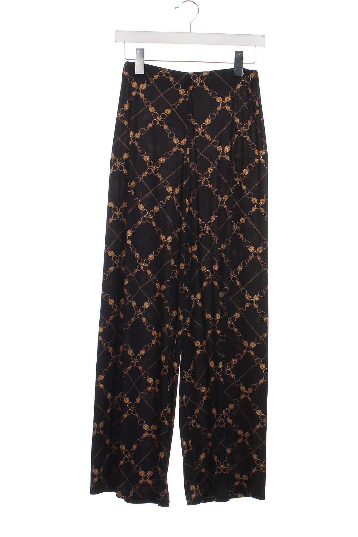 Дамски панталон Zara, Размер XS, Цвят Черен, Цена 15,39 лв.