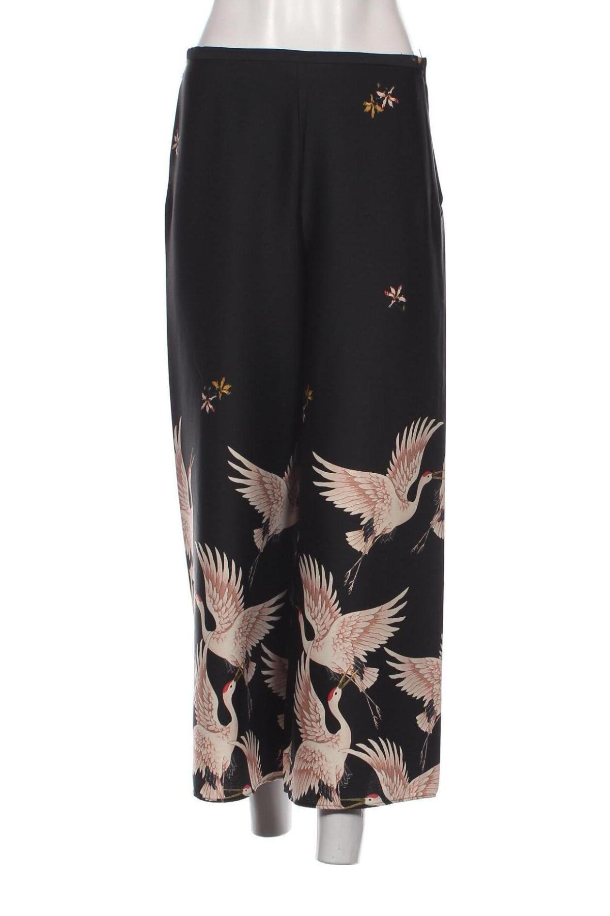 Дамски панталон Zara, Размер S, Цвят Многоцветен, Цена 27,05 лв.