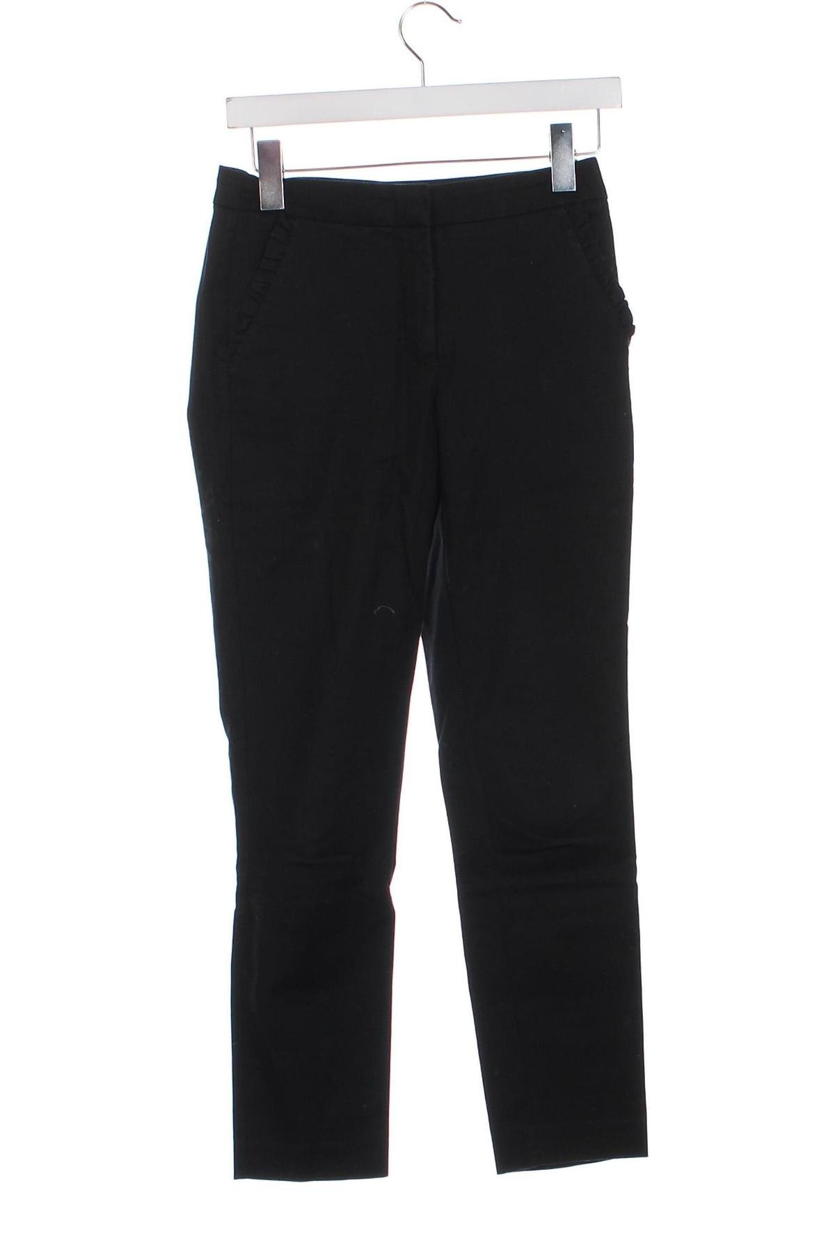 Γυναικείο παντελόνι Zara, Μέγεθος XS, Χρώμα Μαύρο, Τιμή 26,45 €