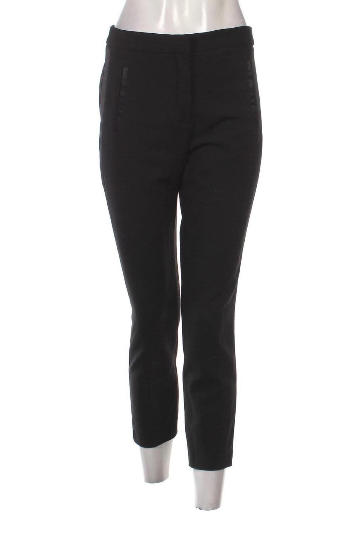 Дамски панталон Zara, Размер S, Цвят Черен, Цена 15,39 лв.