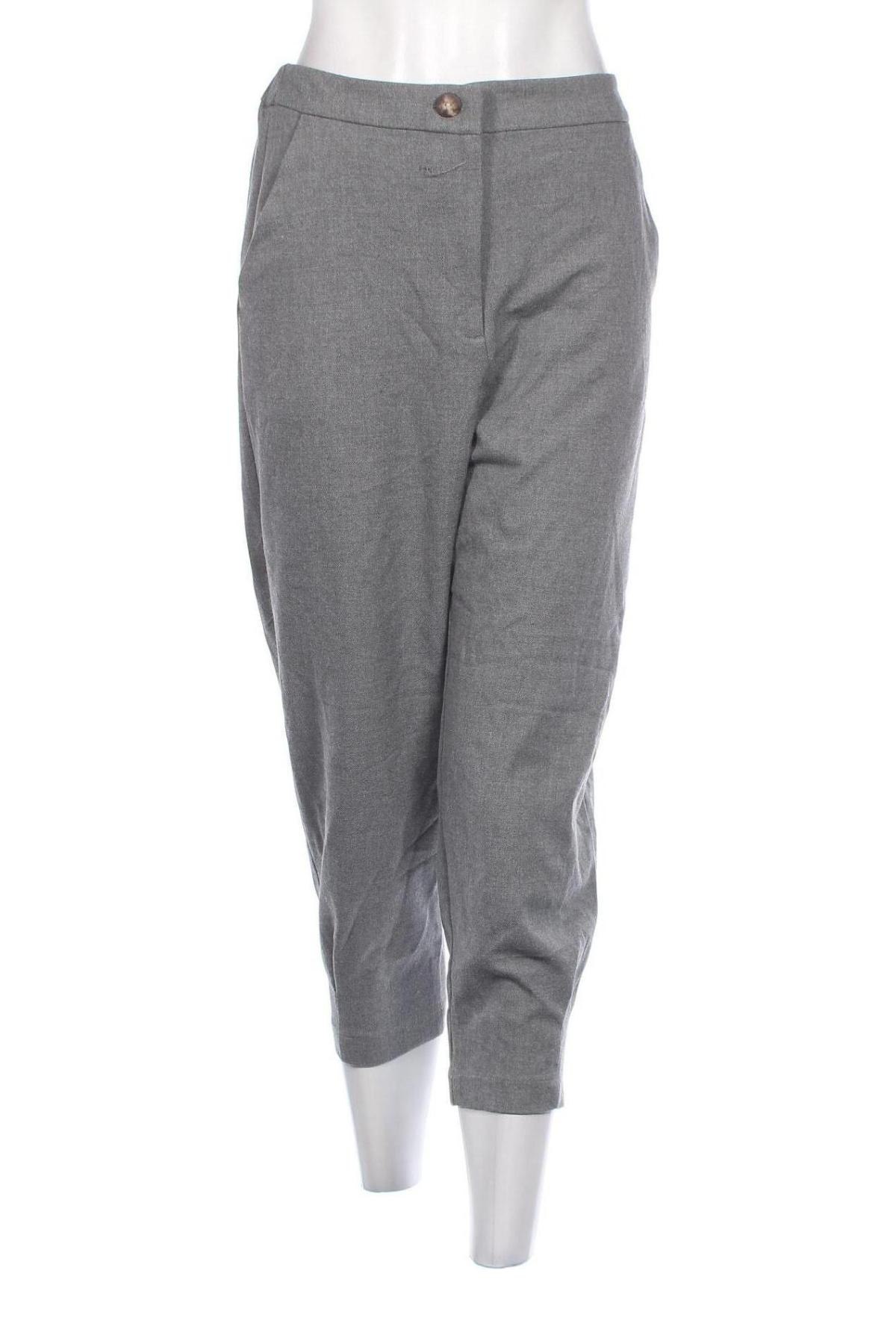 Pantaloni de femei Zara, Mărime M, Culoare Gri, Preț 35,53 Lei