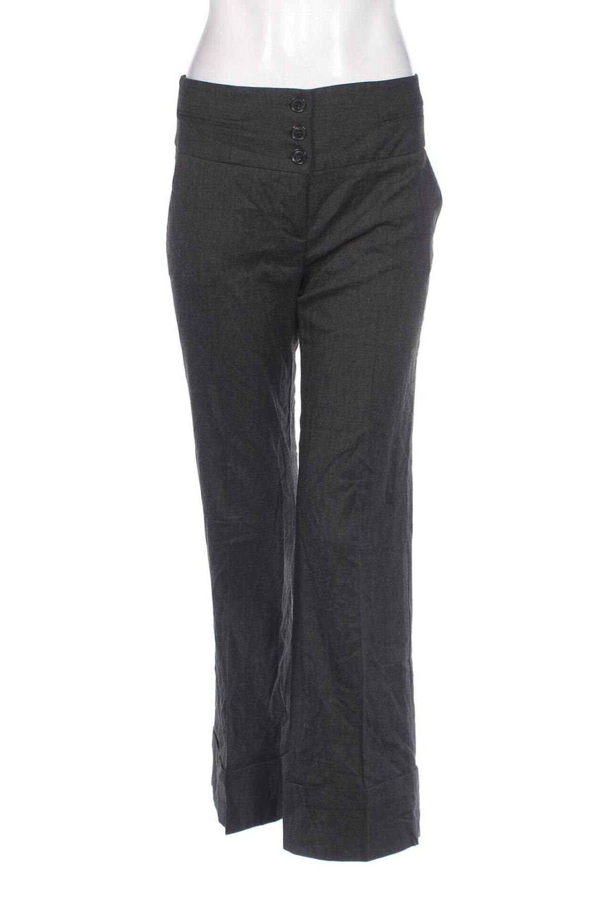 Дамски панталон Zara, Размер M, Цвят Сив, Цена 9,45 лв.