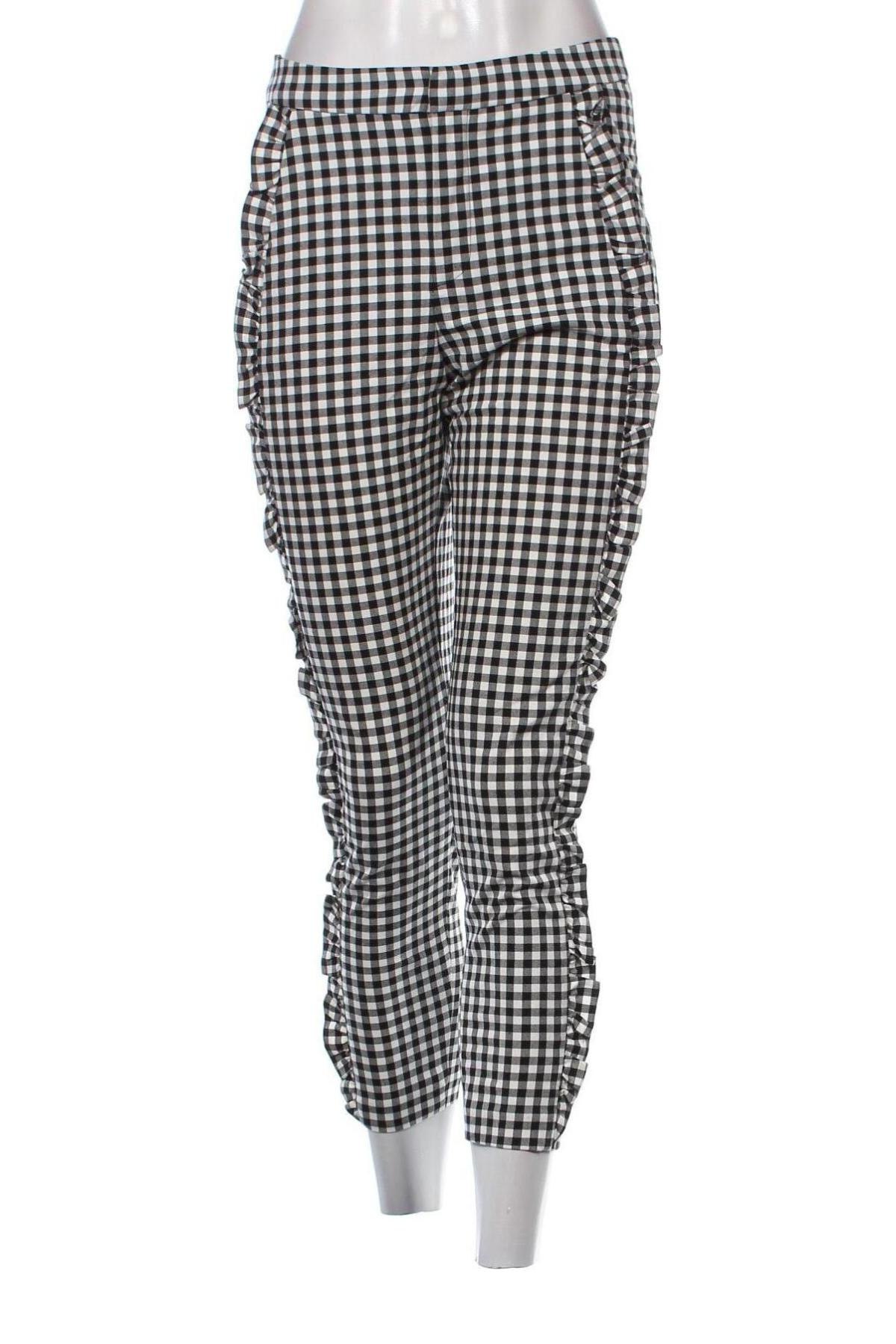 Дамски панталон Zara, Размер XS, Цвят Многоцветен, Цена 12,15 лв.