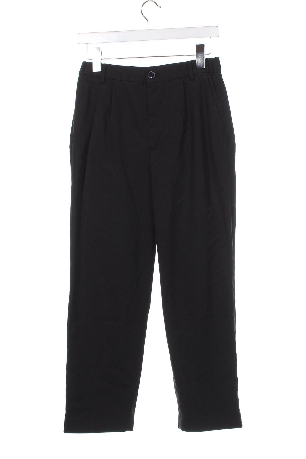 Дамски панталон Zara, Размер XS, Цвят Черен, Цена 16,20 лв.