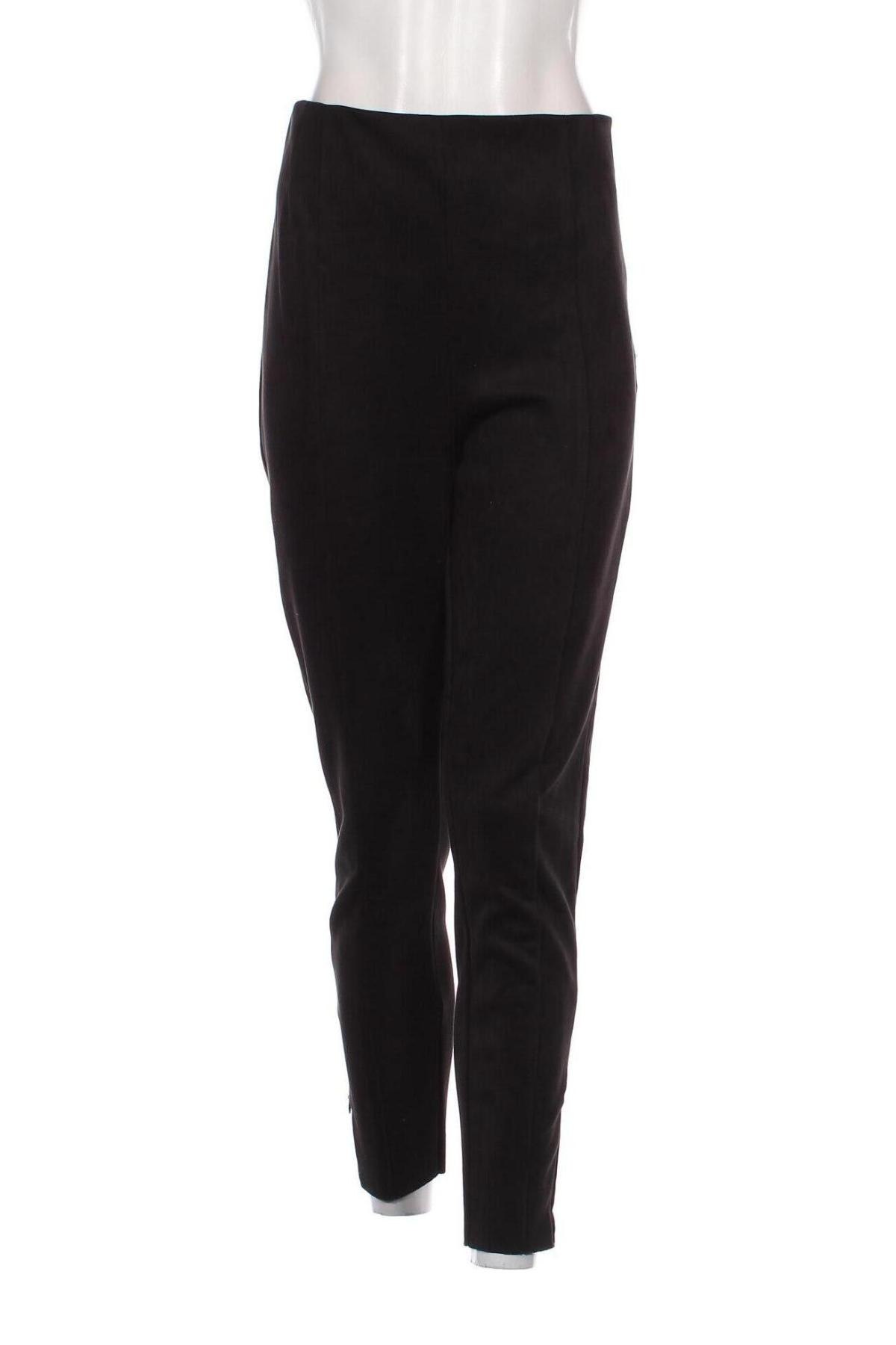 Дамски панталон Zara, Размер L, Цвят Черен, Цена 12,15 лв.