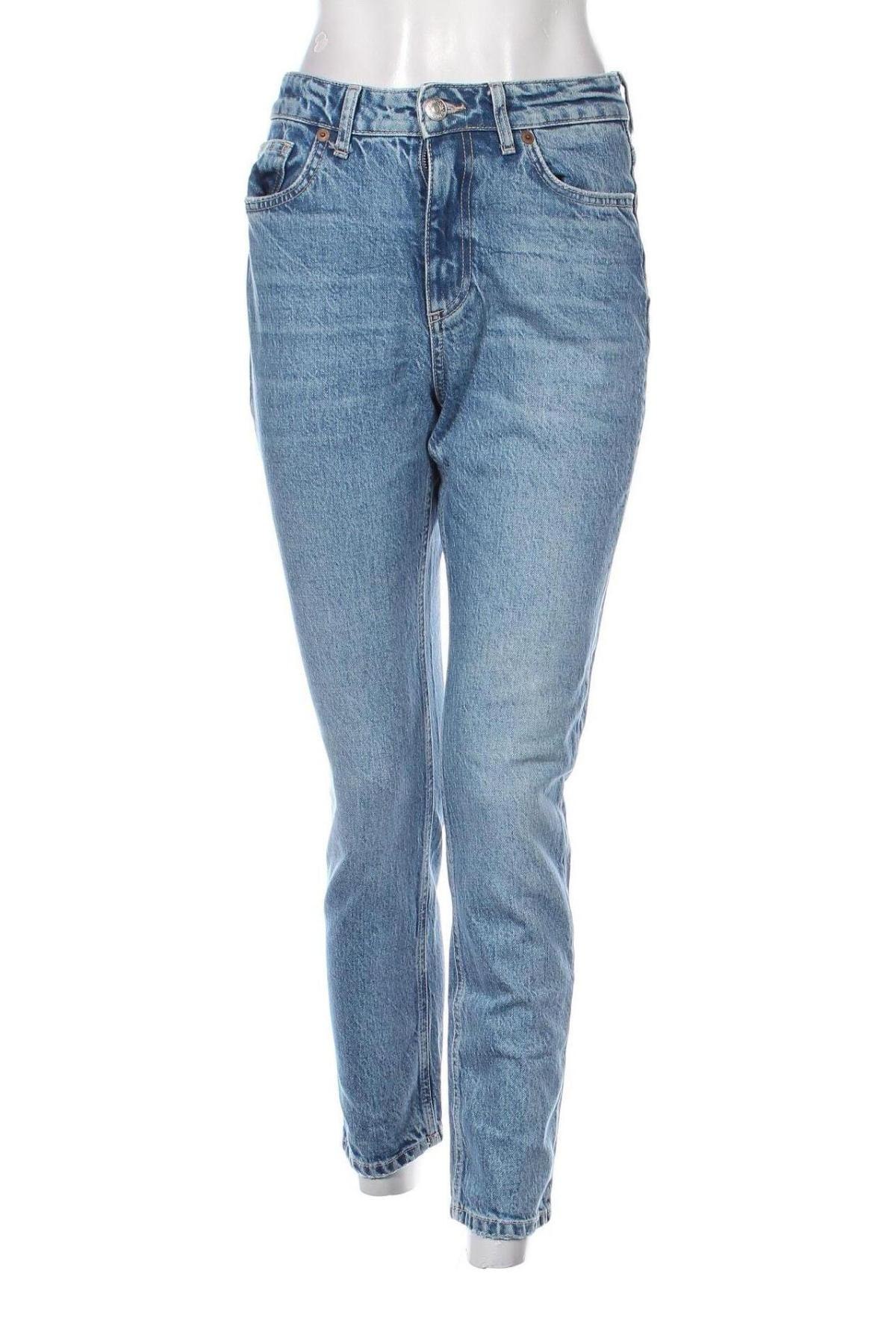 Дамски панталон Zara, Размер S, Цвят Син, Цена 13,50 лв.