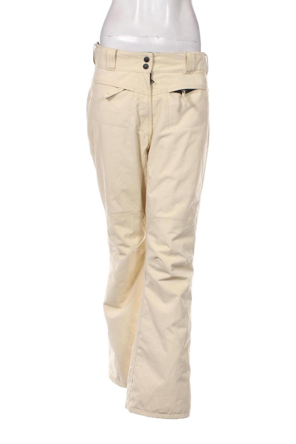 Pantaloni de damă pentru sporturi de iarnă, Mărime M, Culoare Ecru, Preț 160,36 Lei