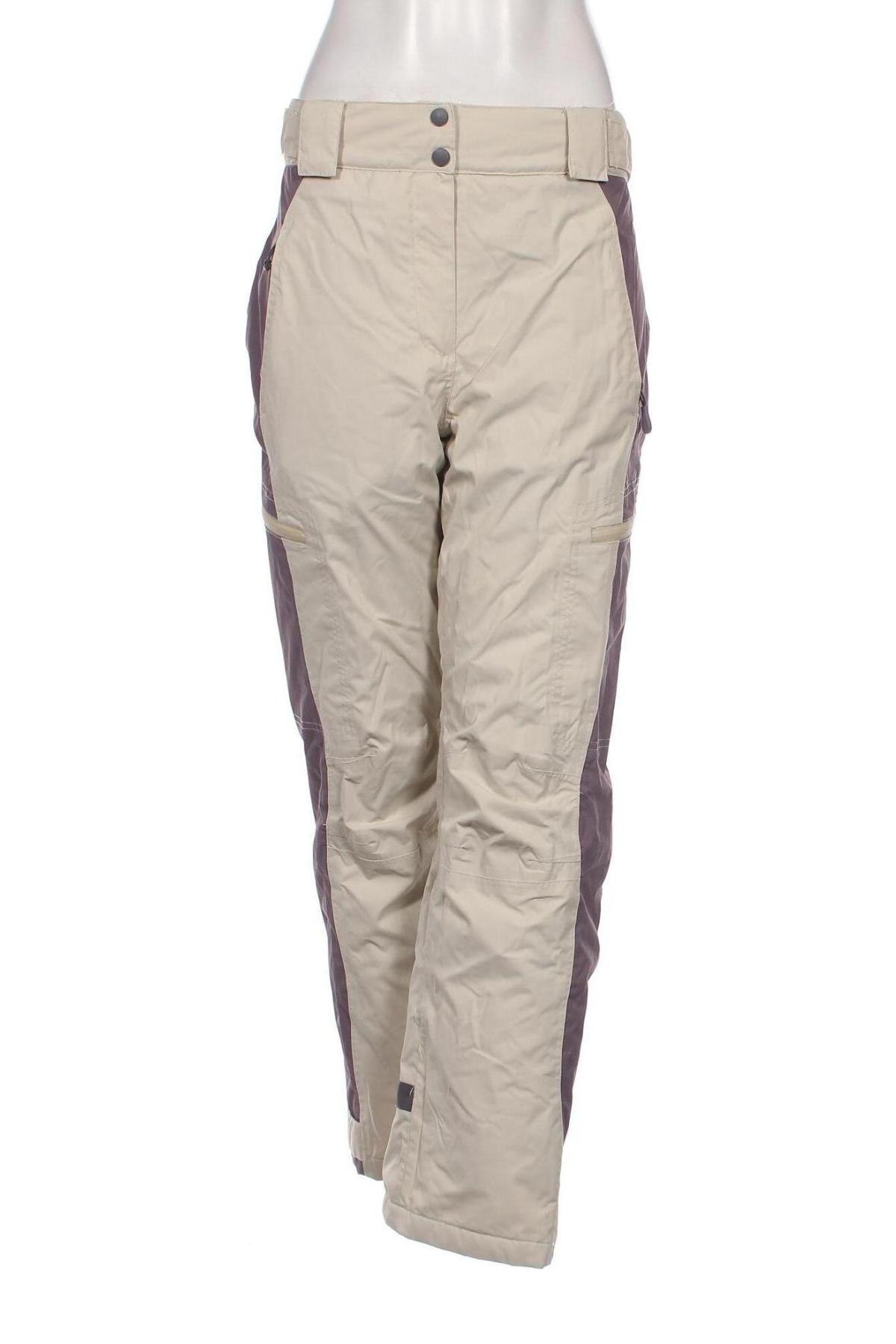 Дамски панталон за зимни спортове Kenvelo, Размер M, Цвят Бежов, Цена 52,41 лв.
