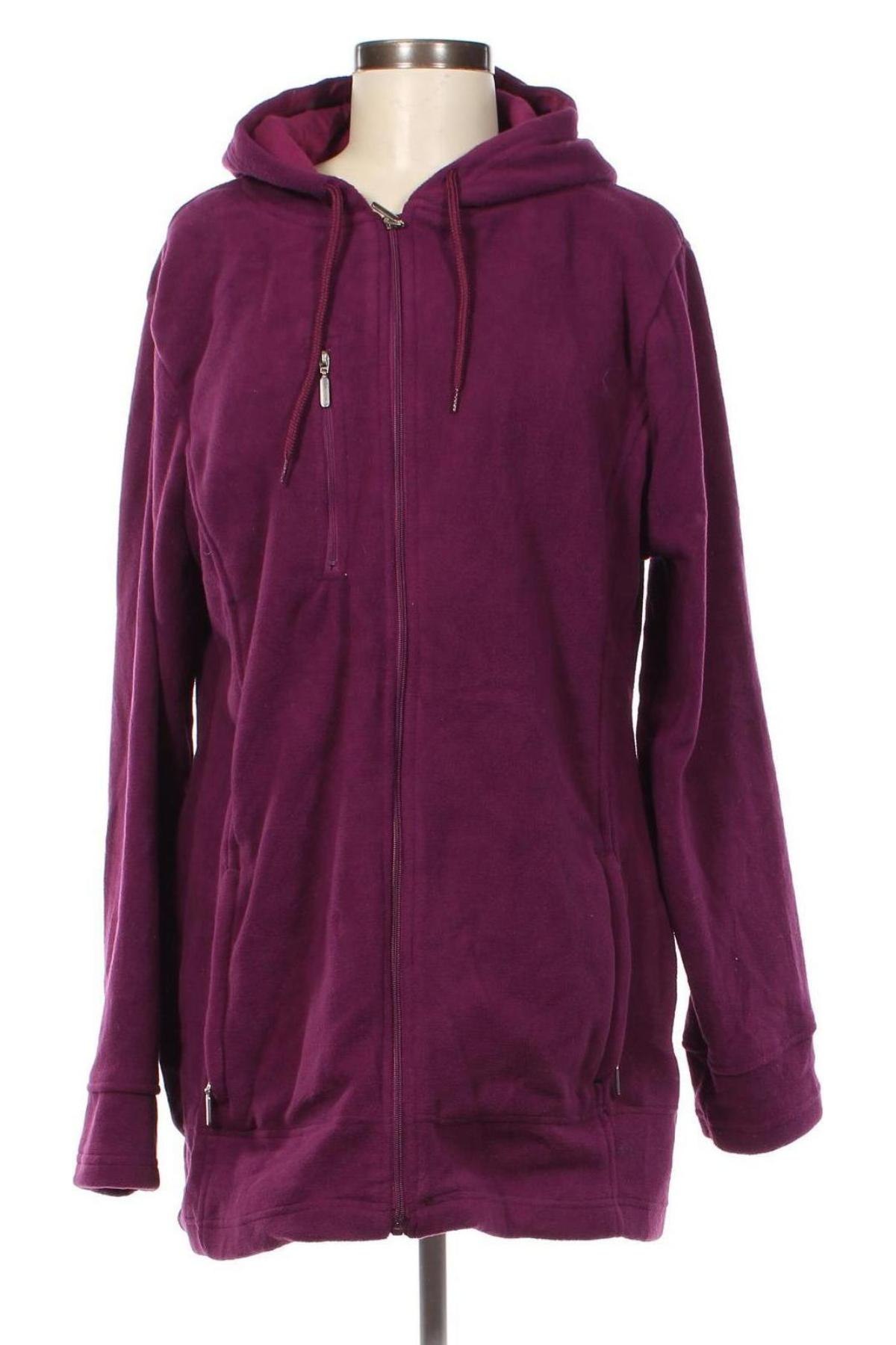 Damen Fleece Sweatshirt Elle Nor, Größe XXL, Farbe Lila, Preis 22,41 €