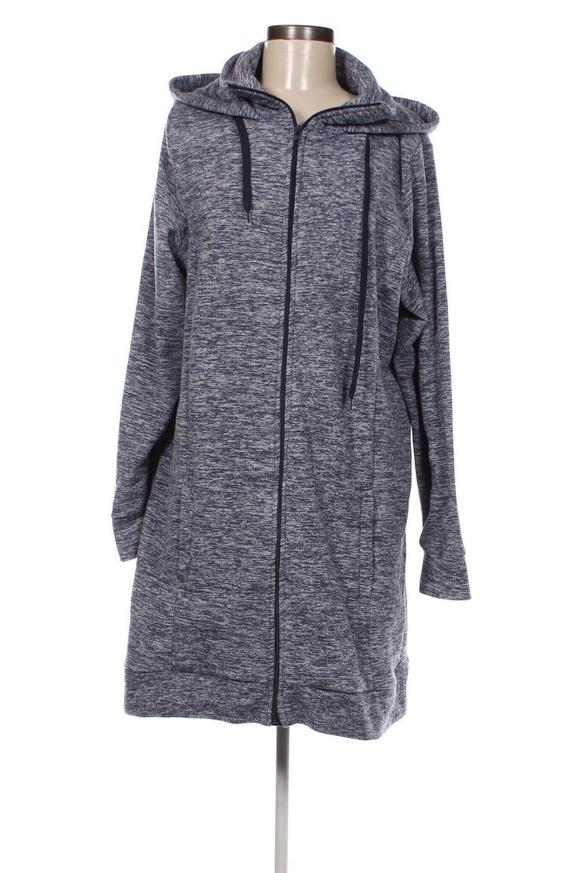 Γυναικείο fleece φούτερ Janina, Μέγεθος XXL, Χρώμα Μπλέ, Τιμή 12,56 €