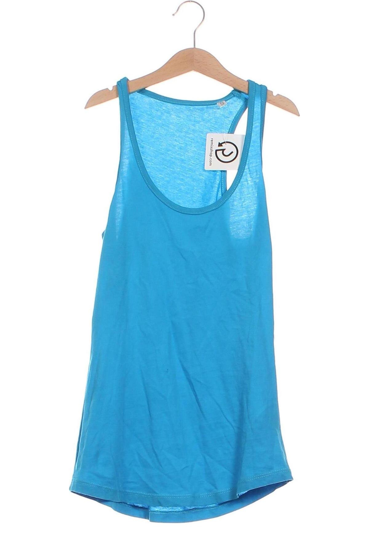 Γυναικείο αμάνικο μπλουζάκι, Μέγεθος XS, Χρώμα Μπλέ, Τιμή 8,02 €