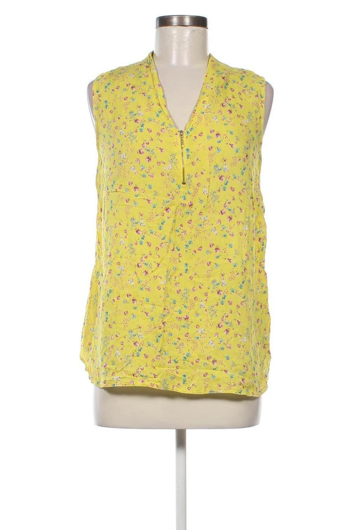 Γυναικείο αμάνικο μπλουζάκι, Μέγεθος M, Χρώμα Κίτρινο, Τιμή 3,77 €