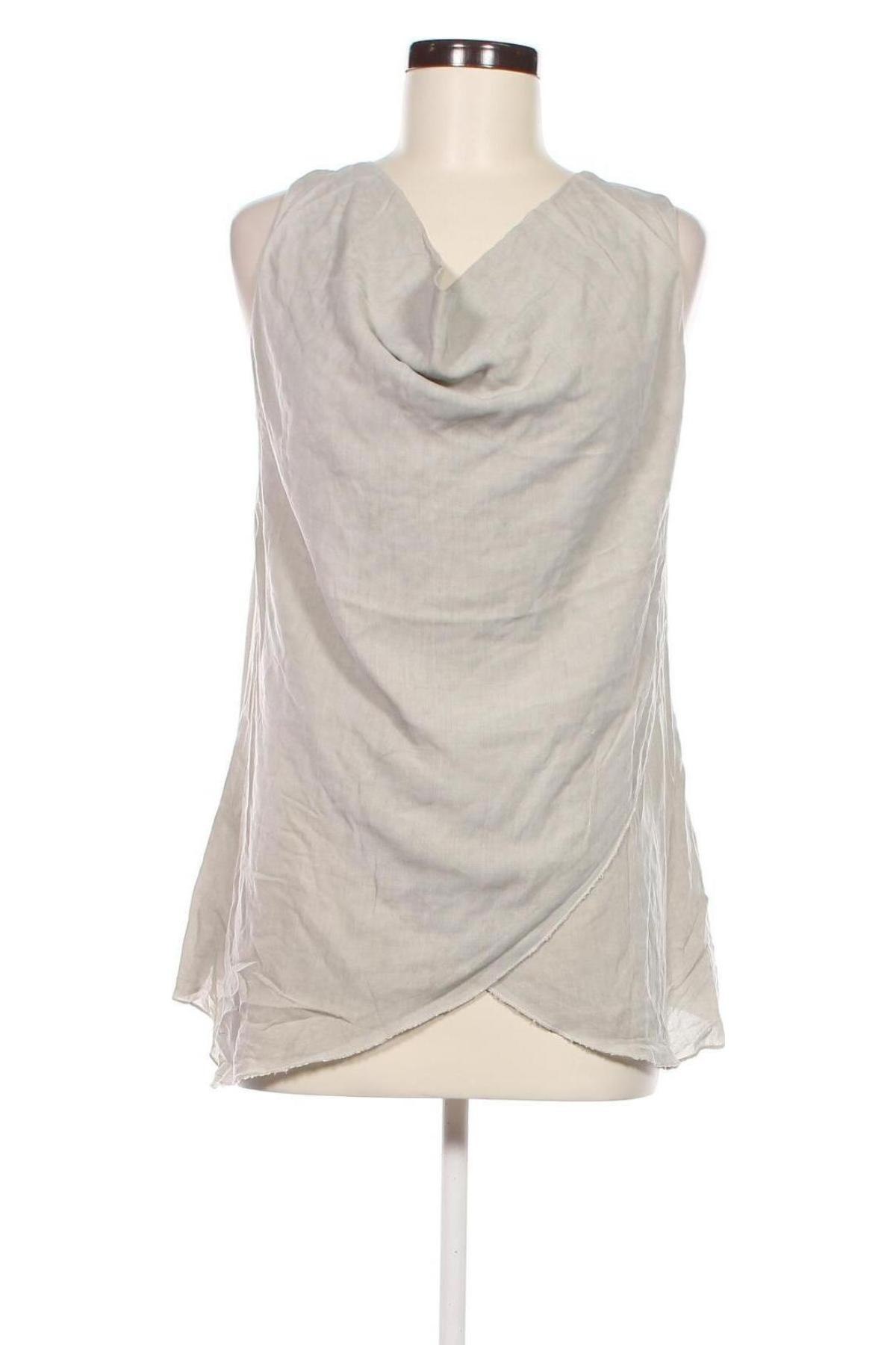 Γυναικείο αμάνικο μπλουζάκι, Μέγεθος M, Χρώμα Γκρί, Τιμή 4,20 €