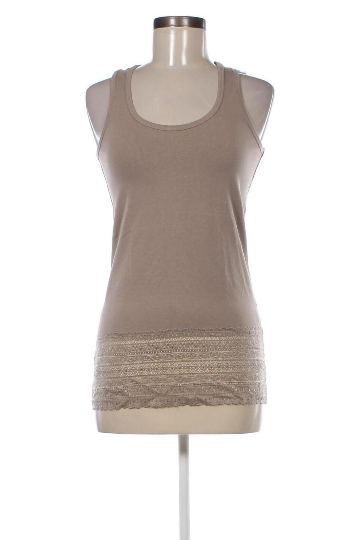 Γυναικείο αμάνικο μπλουζάκι 17 & Co., Μέγεθος L, Χρώμα  Μπέζ, Τιμή 3,94 €