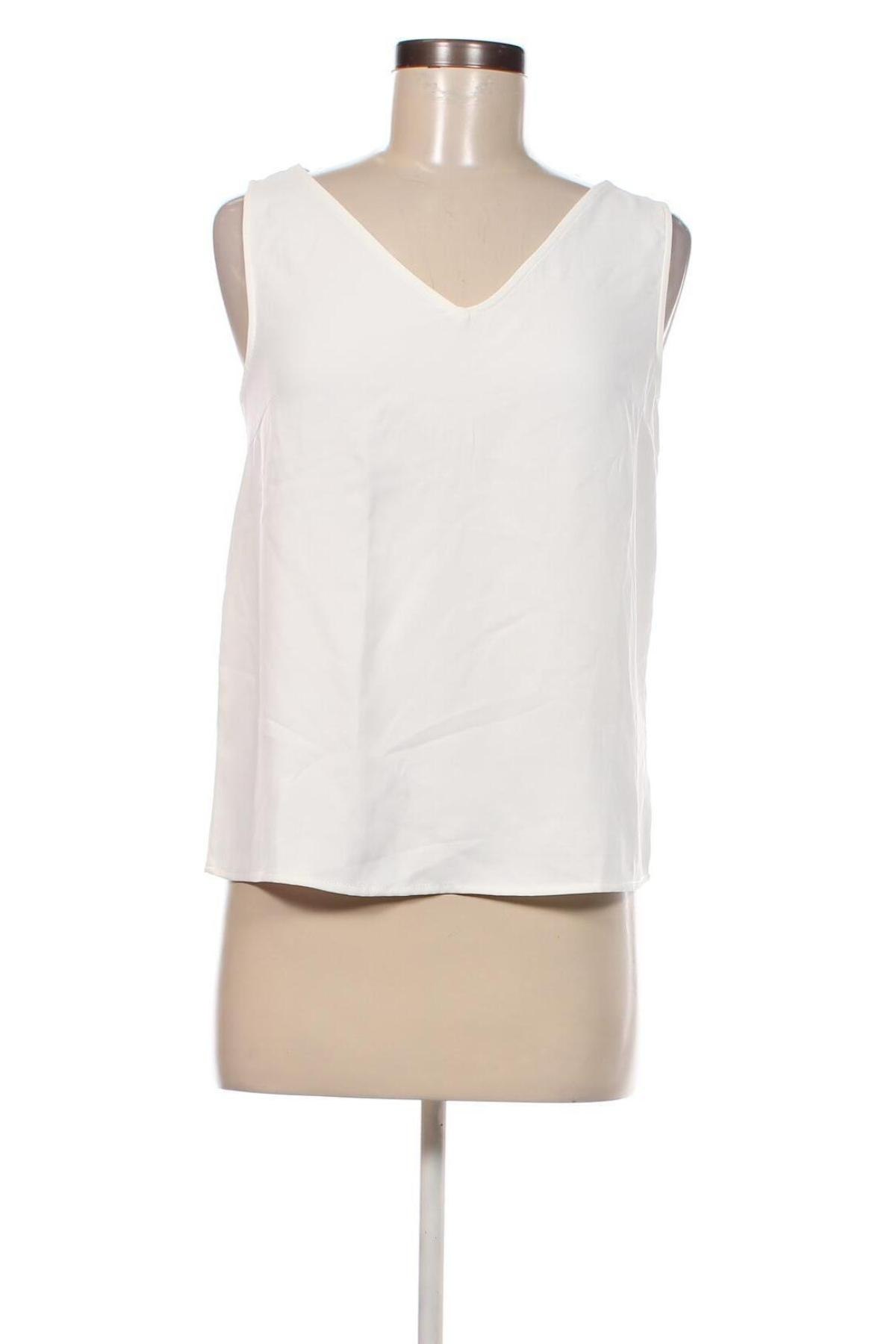 Γυναικείο αμάνικο μπλουζάκι About You, Μέγεθος M, Χρώμα Λευκό, Τιμή 5,59 €