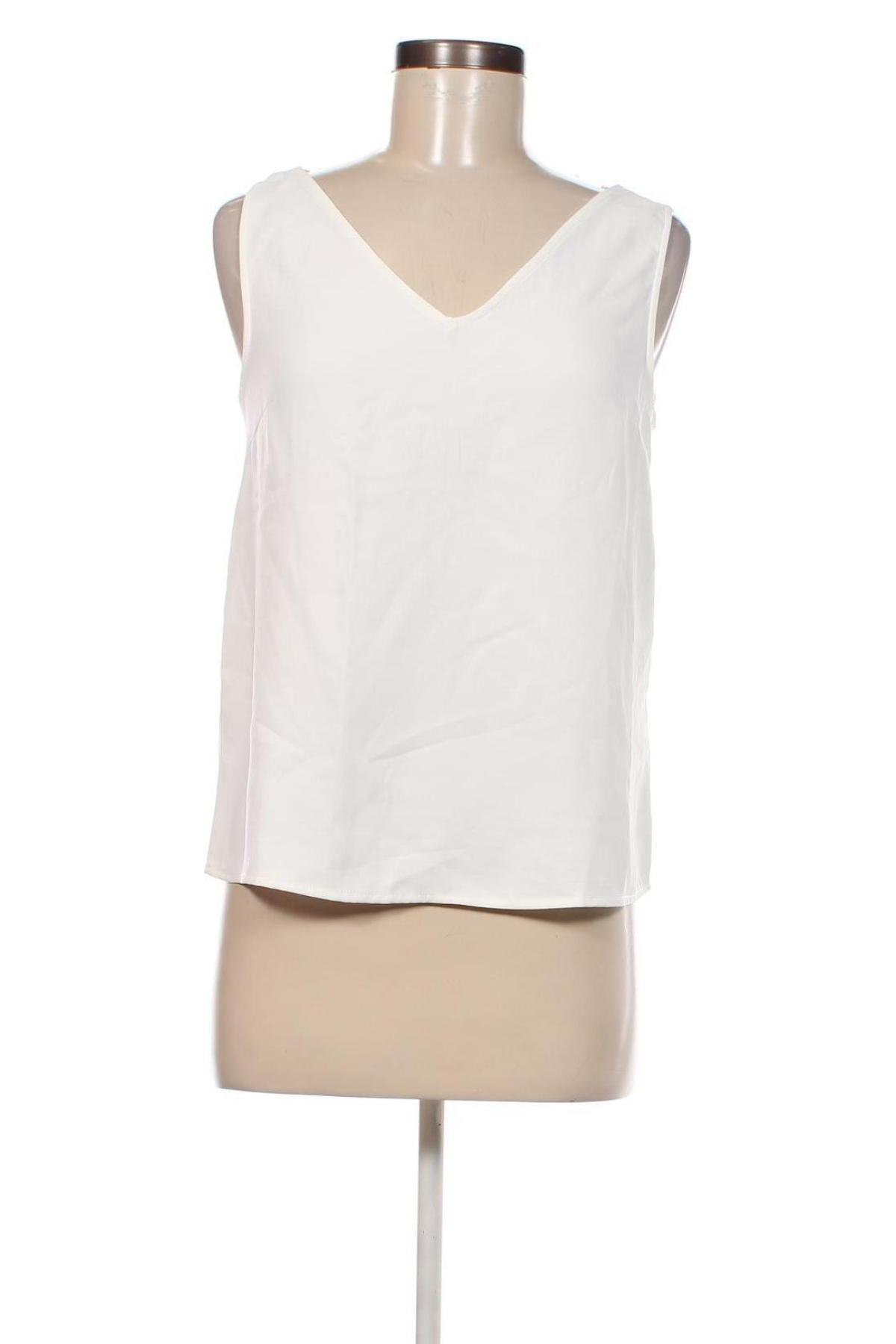 Γυναικείο αμάνικο μπλουζάκι About You, Μέγεθος M, Χρώμα Λευκό, Τιμή 6,39 €
