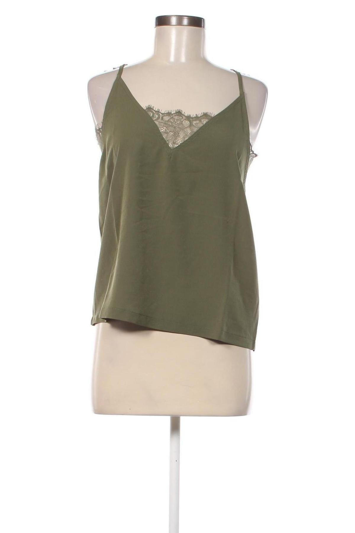 Γυναικείο αμάνικο μπλουζάκι About You, Μέγεθος M, Χρώμα Πράσινο, Τιμή 6,07 €