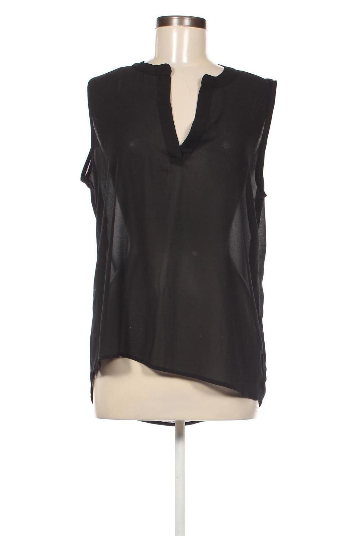 Γυναικείο αμάνικο μπλουζάκι Amisu, Μέγεθος XL, Χρώμα Μαύρο, Τιμή 3,97 €