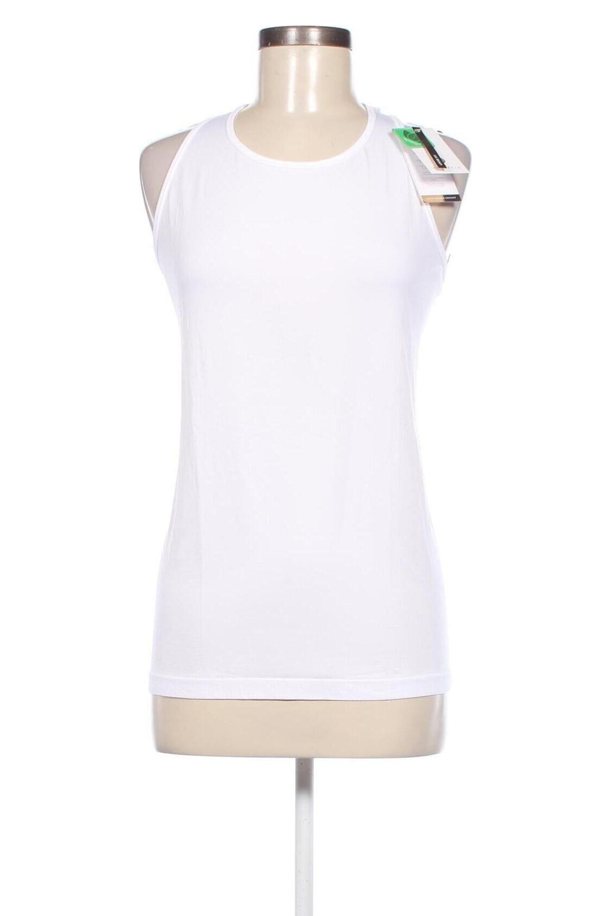 Γυναικείο αμάνικο μπλουζάκι Athlecia, Μέγεθος S, Χρώμα Λευκό, Τιμή 15,98 €