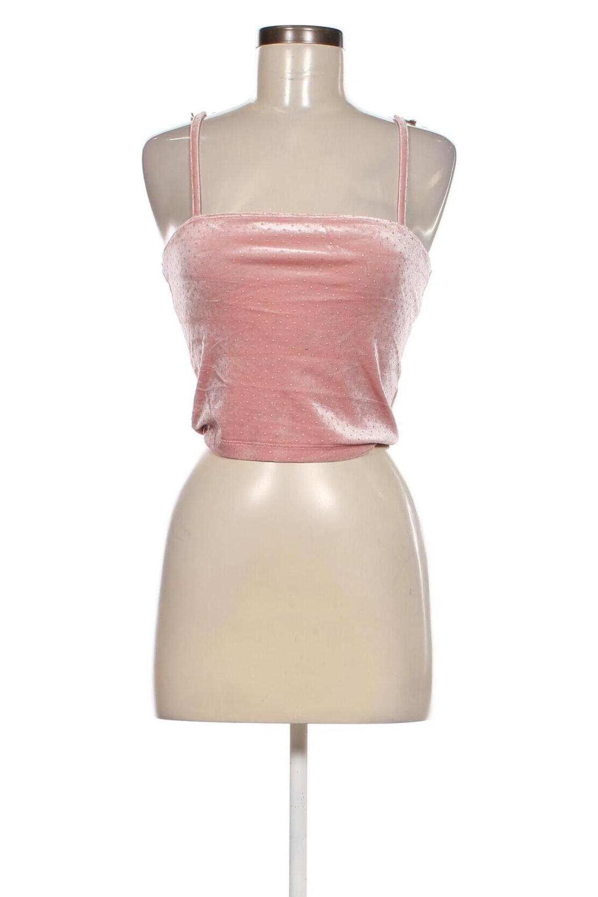 Γυναικείο αμάνικο μπλουζάκι Bik Bok, Μέγεθος XS, Χρώμα Ρόζ , Τιμή 3,78 €