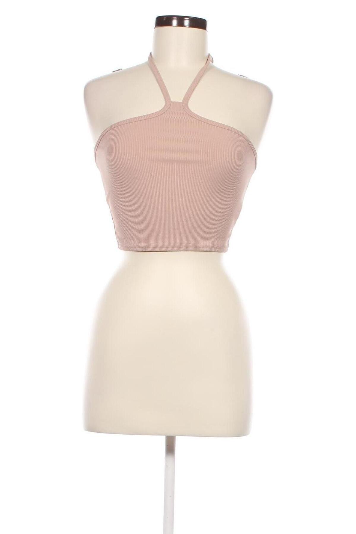 Damentop Boohoo, Größe S, Farbe Beige, Preis 11,23 €