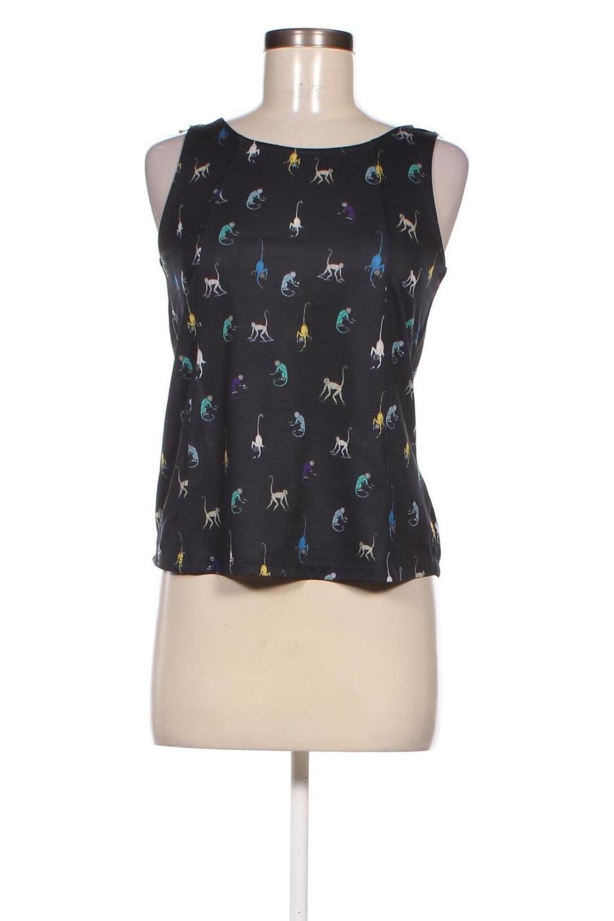 Γυναικείο αμάνικο μπλουζάκι Camaieu, Μέγεθος S, Χρώμα Μαύρο, Τιμή 3,79 €